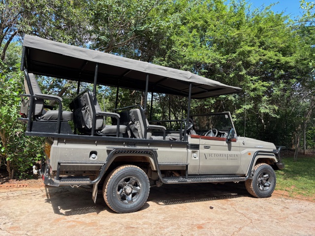 Game drive truck