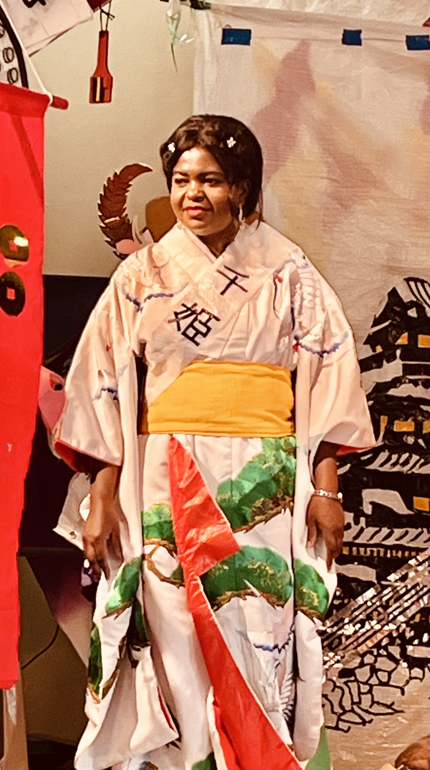 Role of a Princess in a stage drama.
