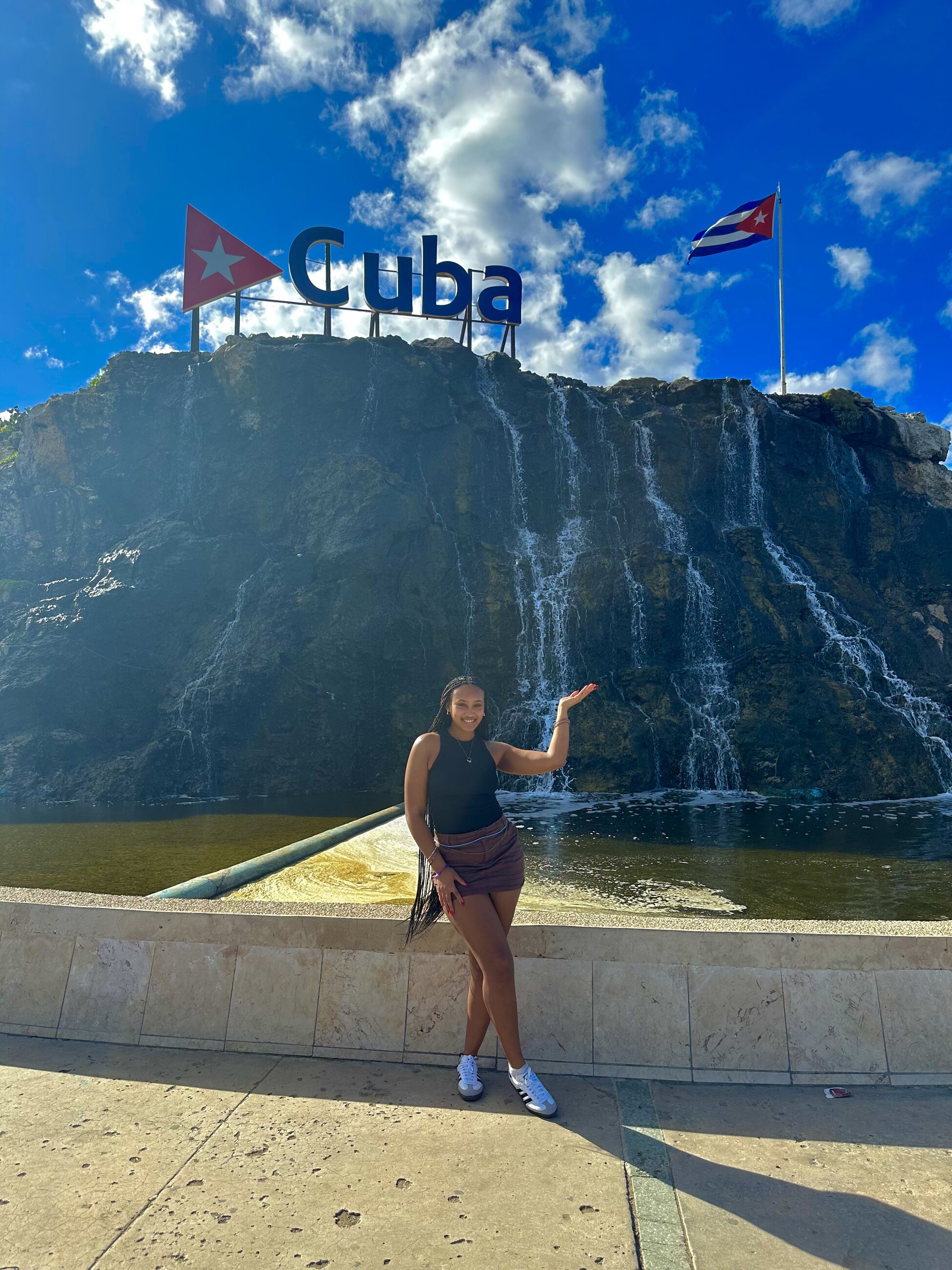 Me infront of Cuba Sign