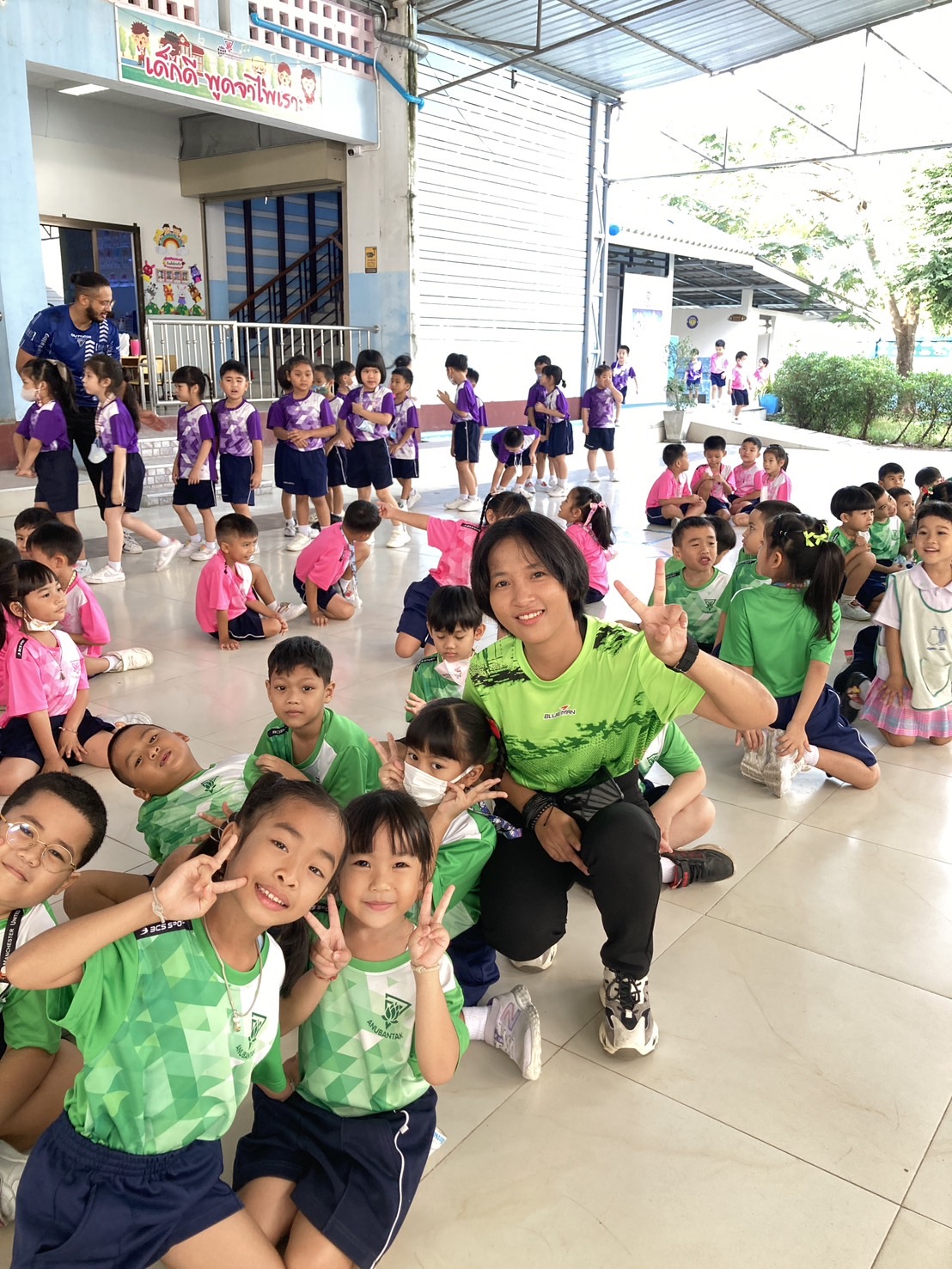 School's Sports Event