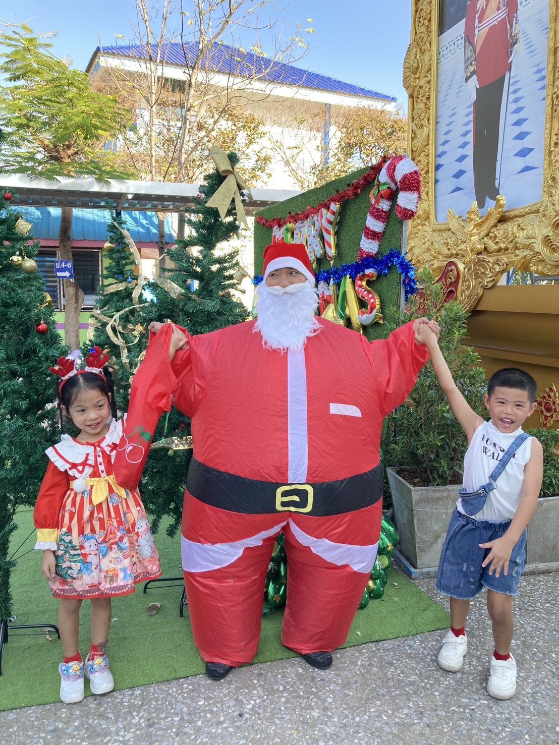 Dress up as Santa