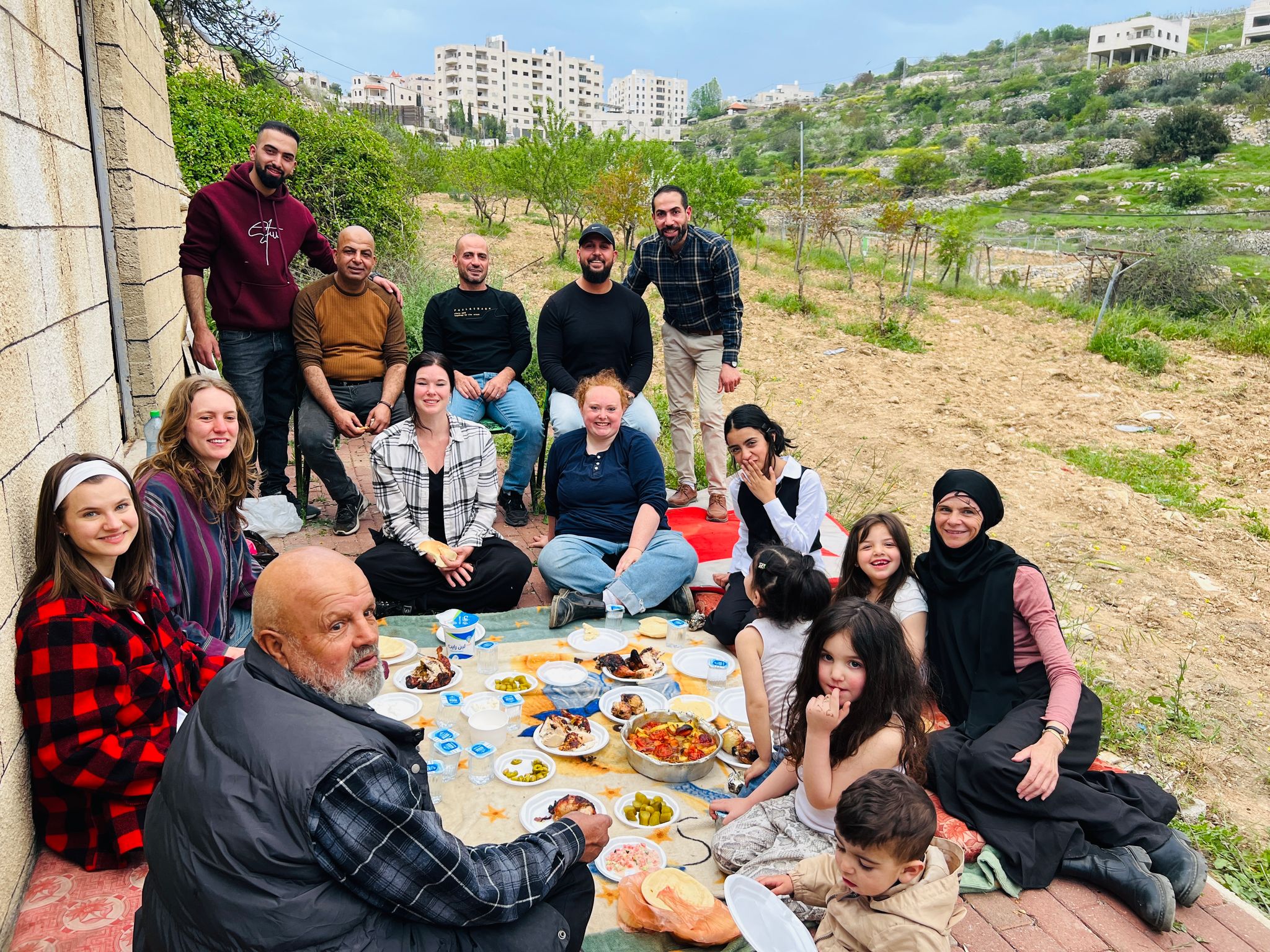 A nice BBQ lunch during Eid