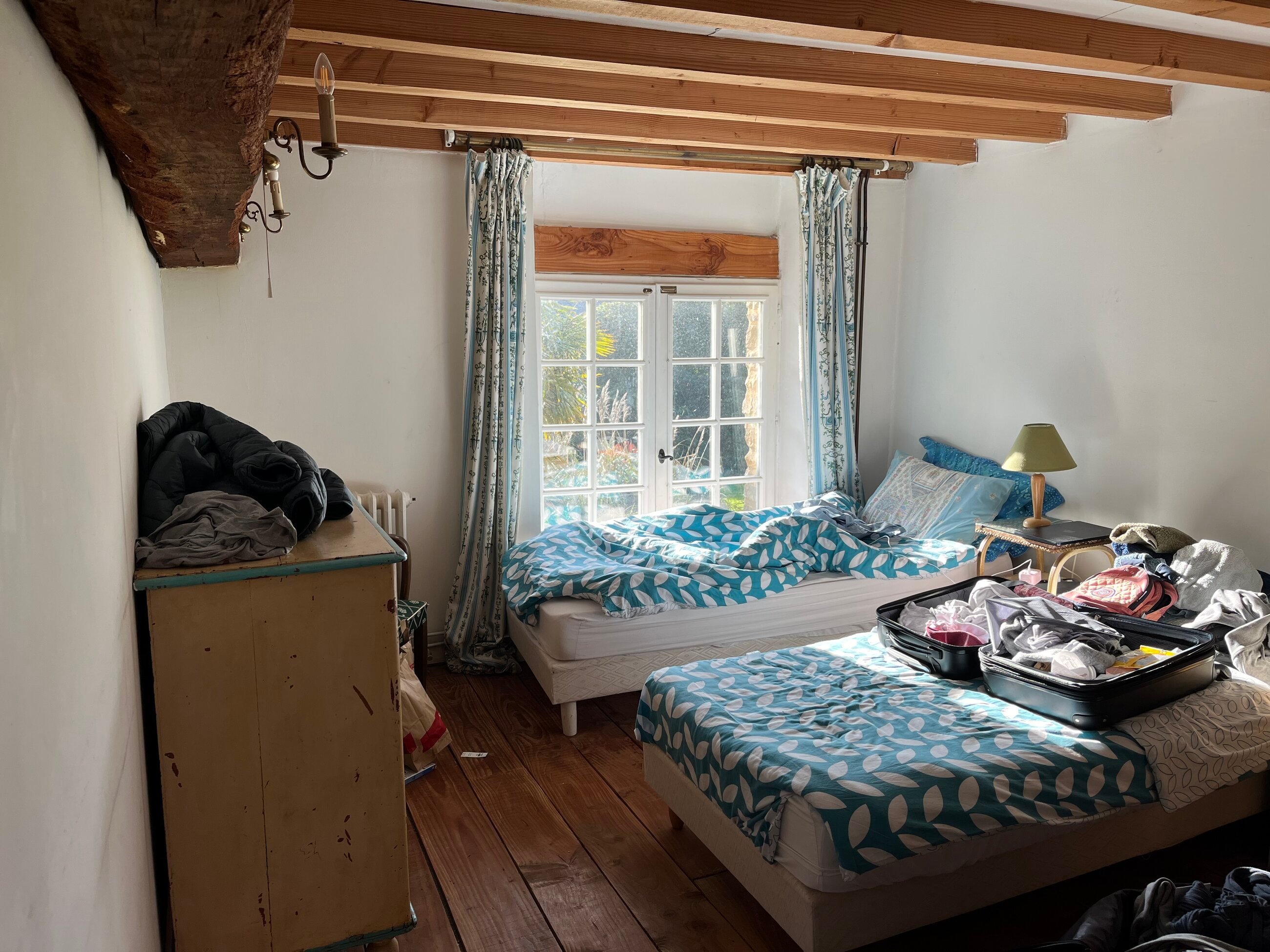 bedroom of students
