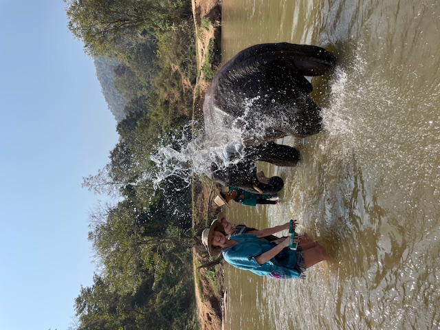 bathing!