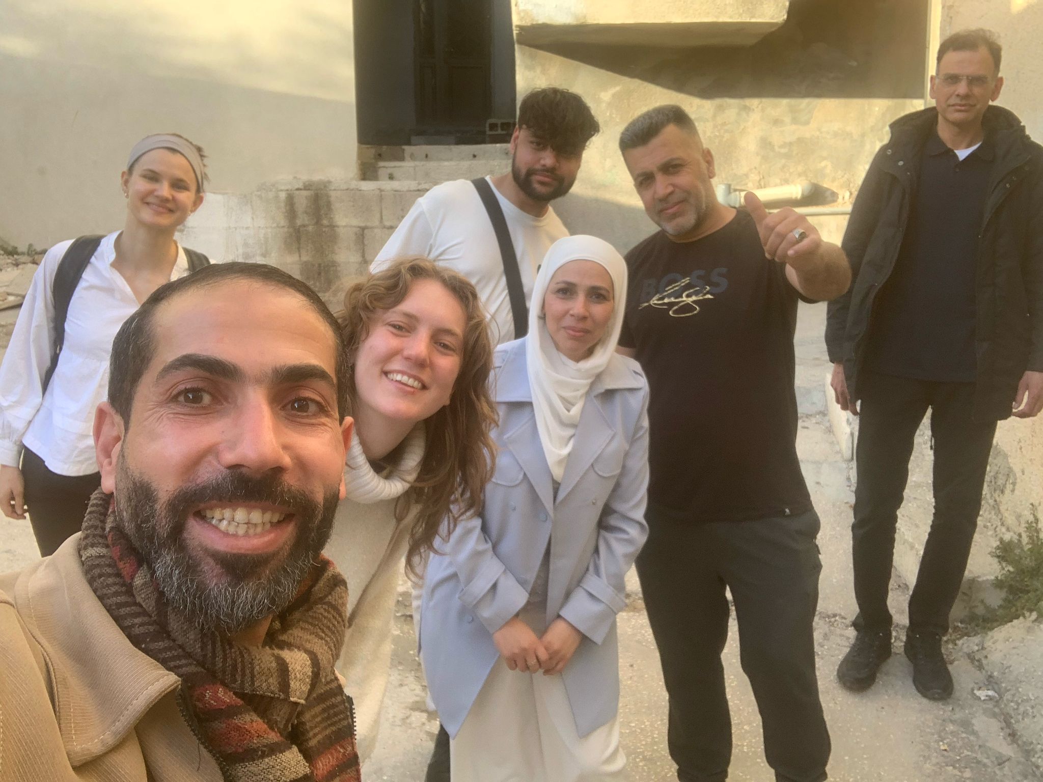 Visiting Al fawwar camp