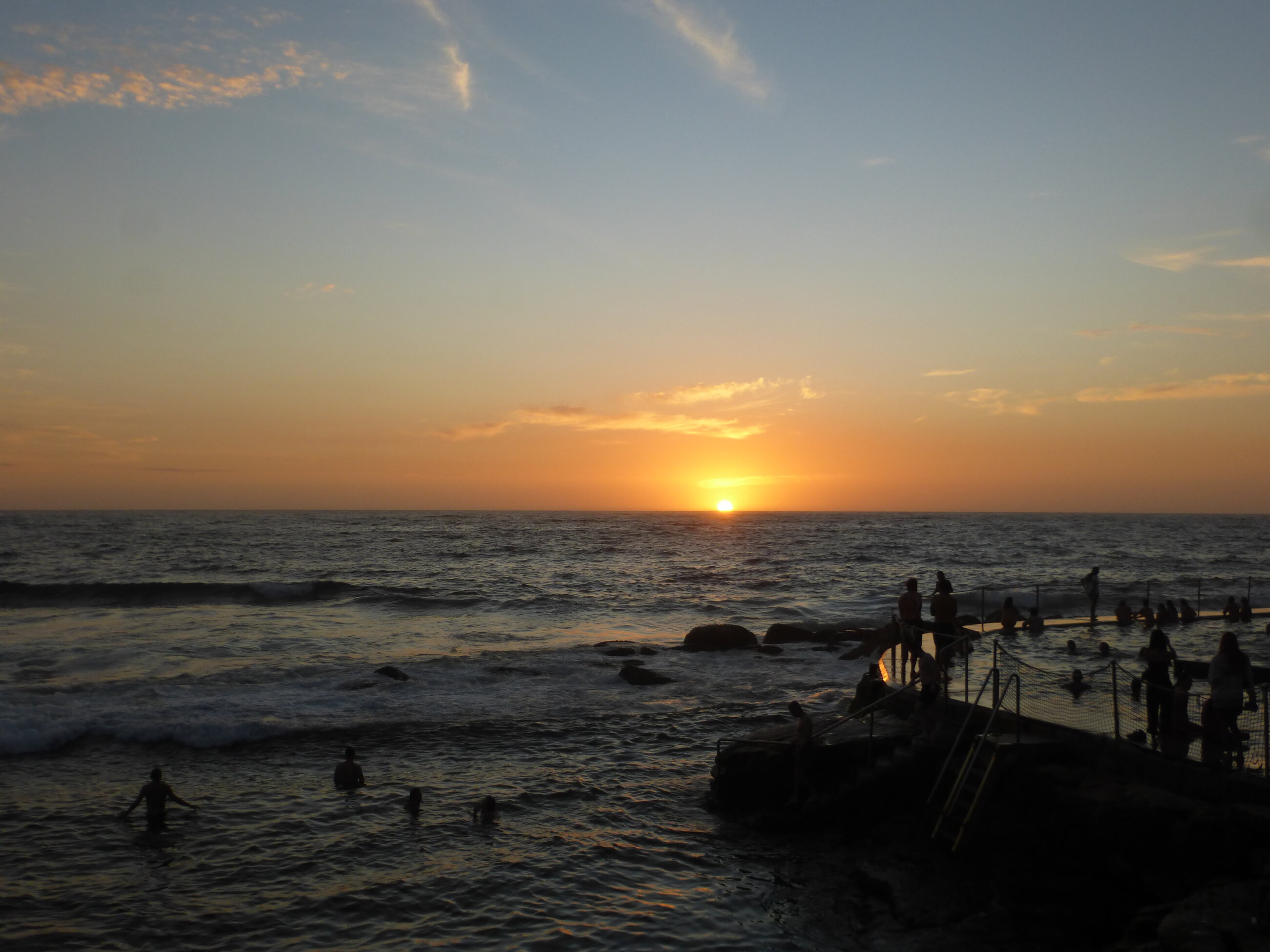 Sunrise overlooking Bronte's beautiful natural bath