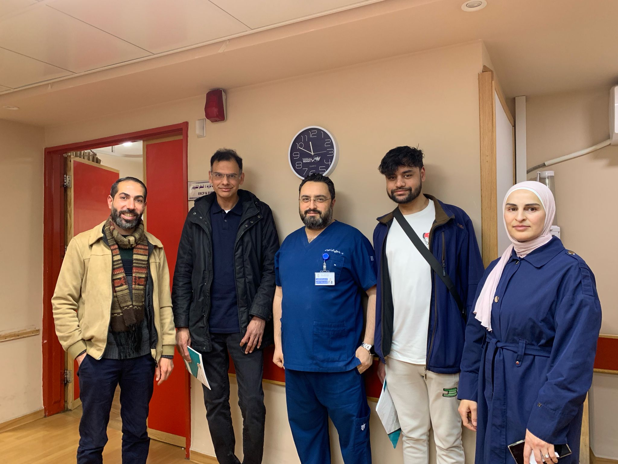 Al Ahli hospital visit