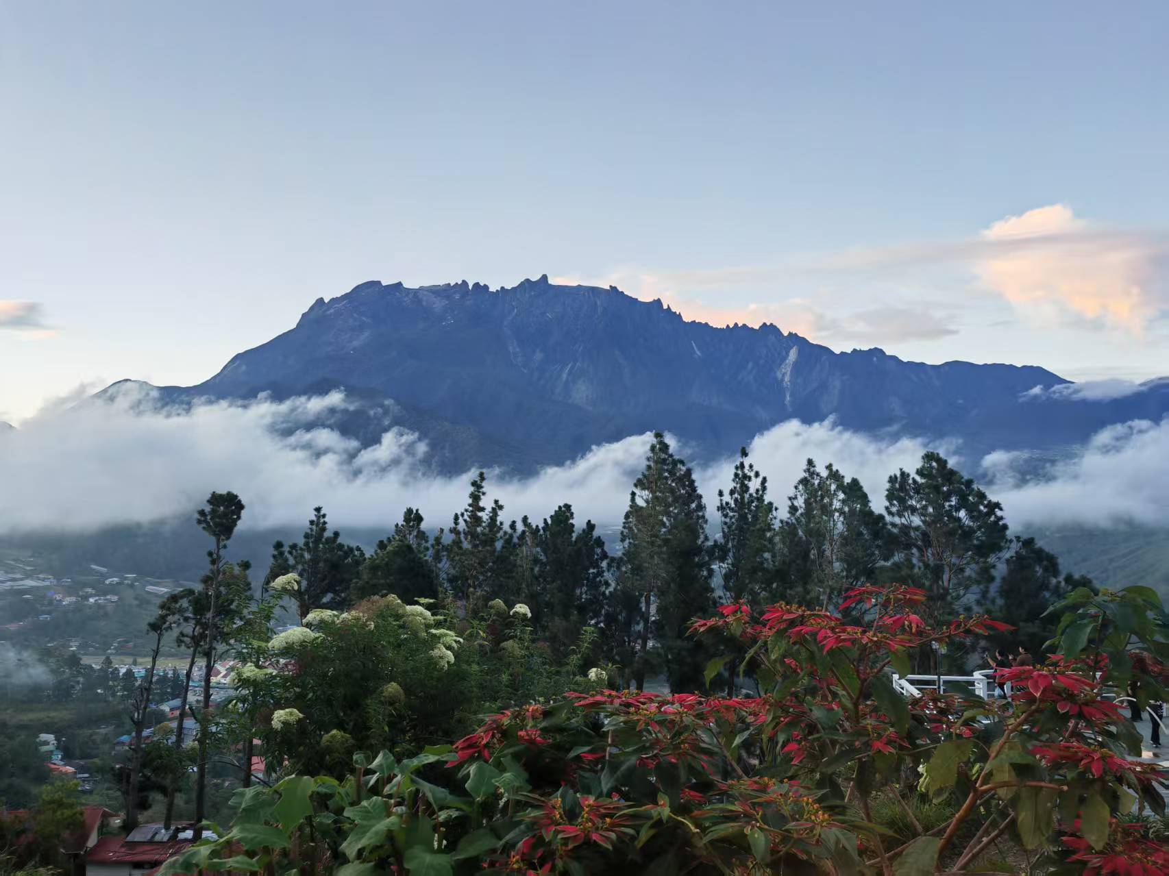 sunrise from hotel