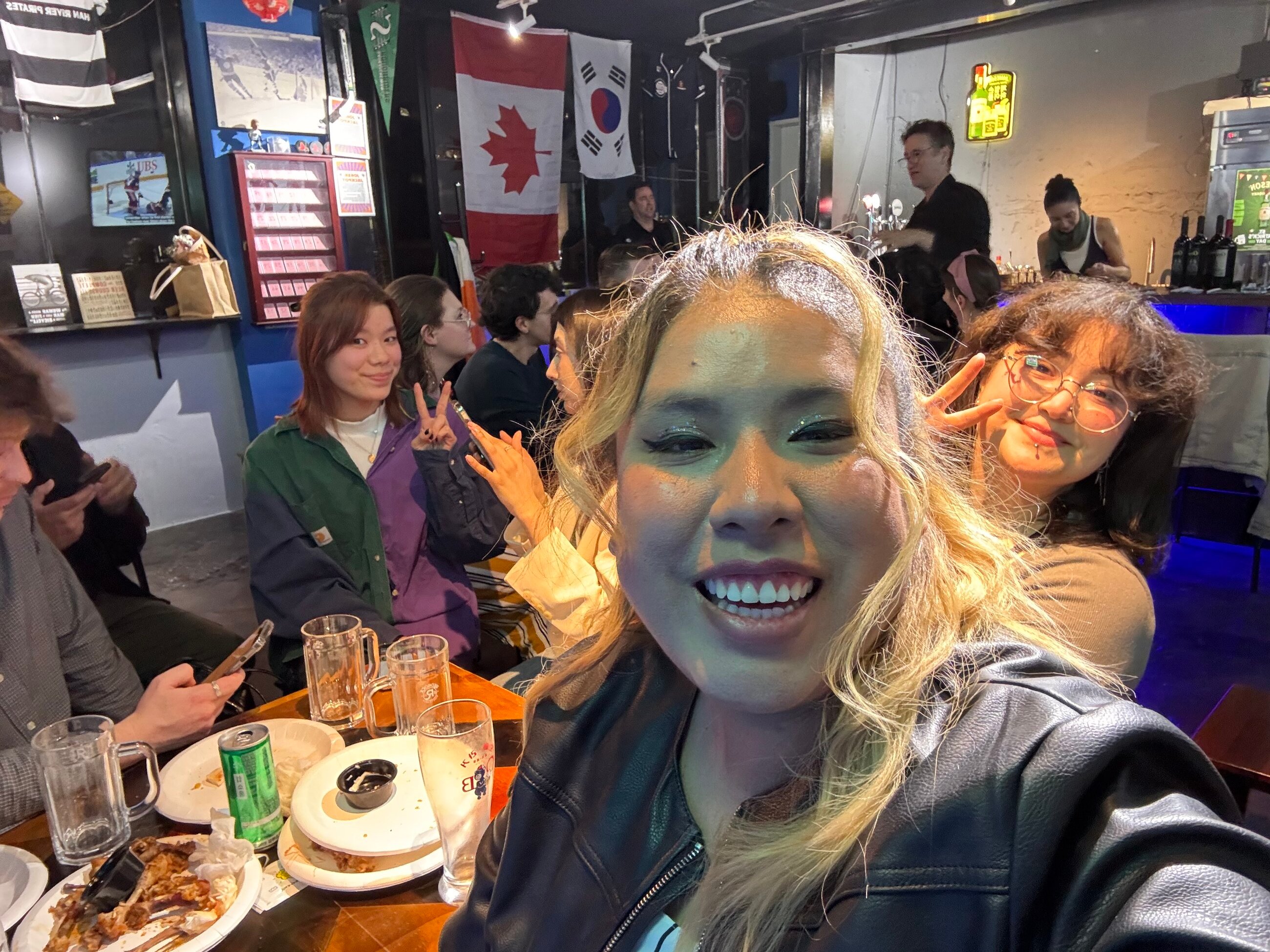 Great night with new friends!