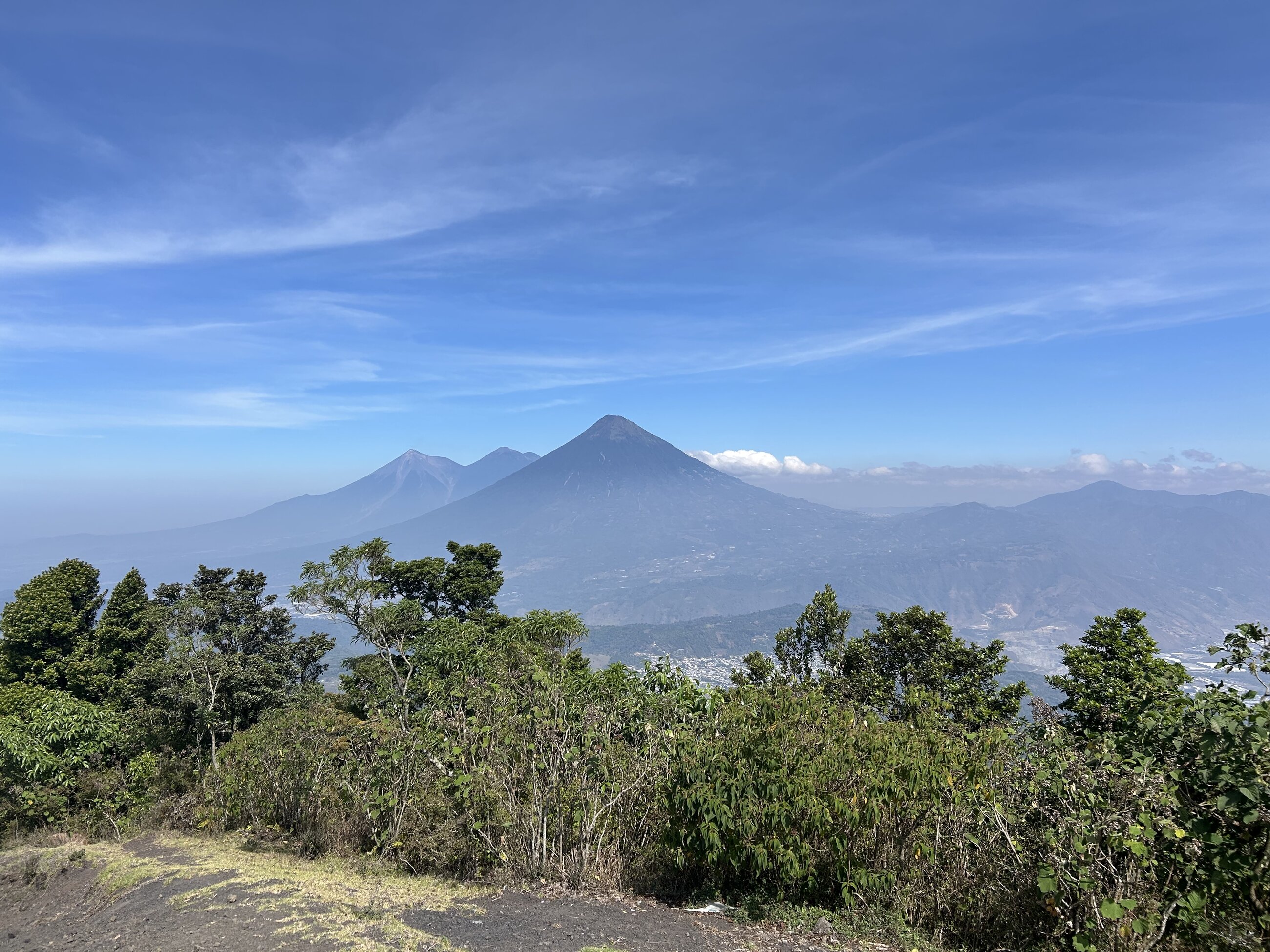 Volcano on horseback