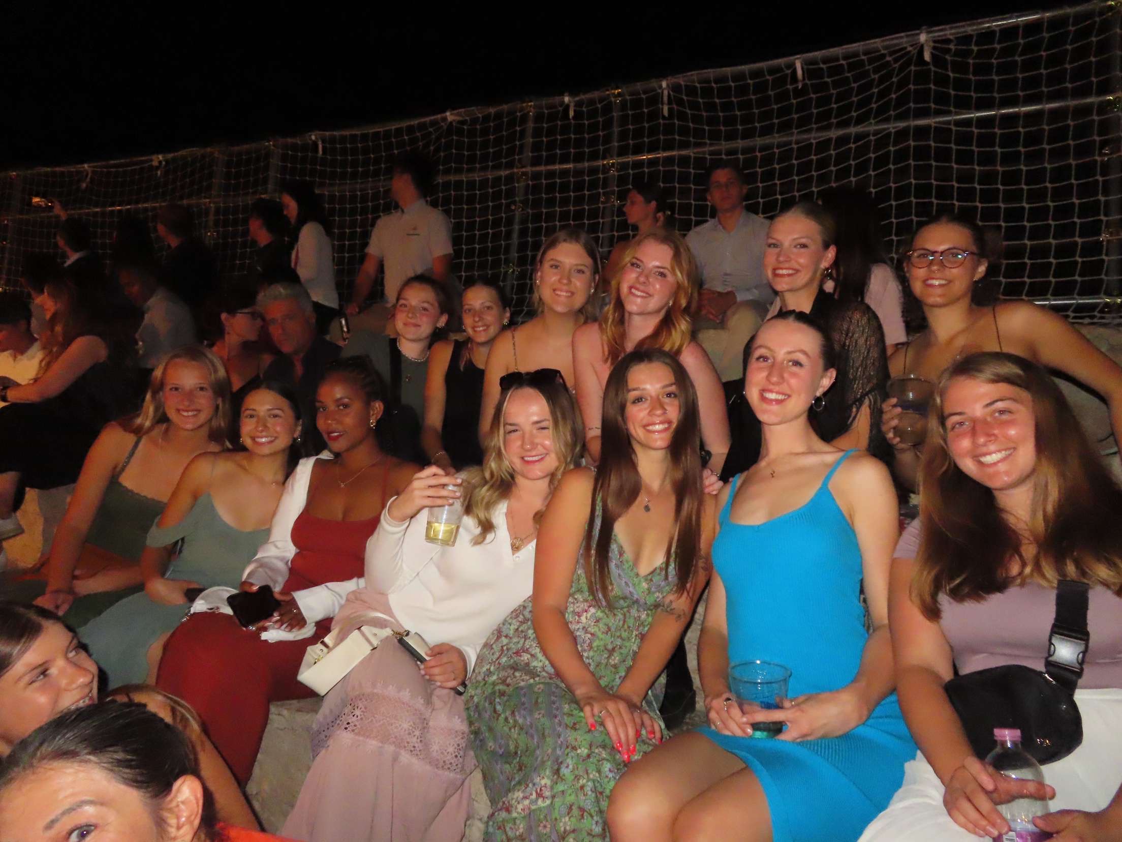Me and my friends at the Opera!! Located in the Verona arena