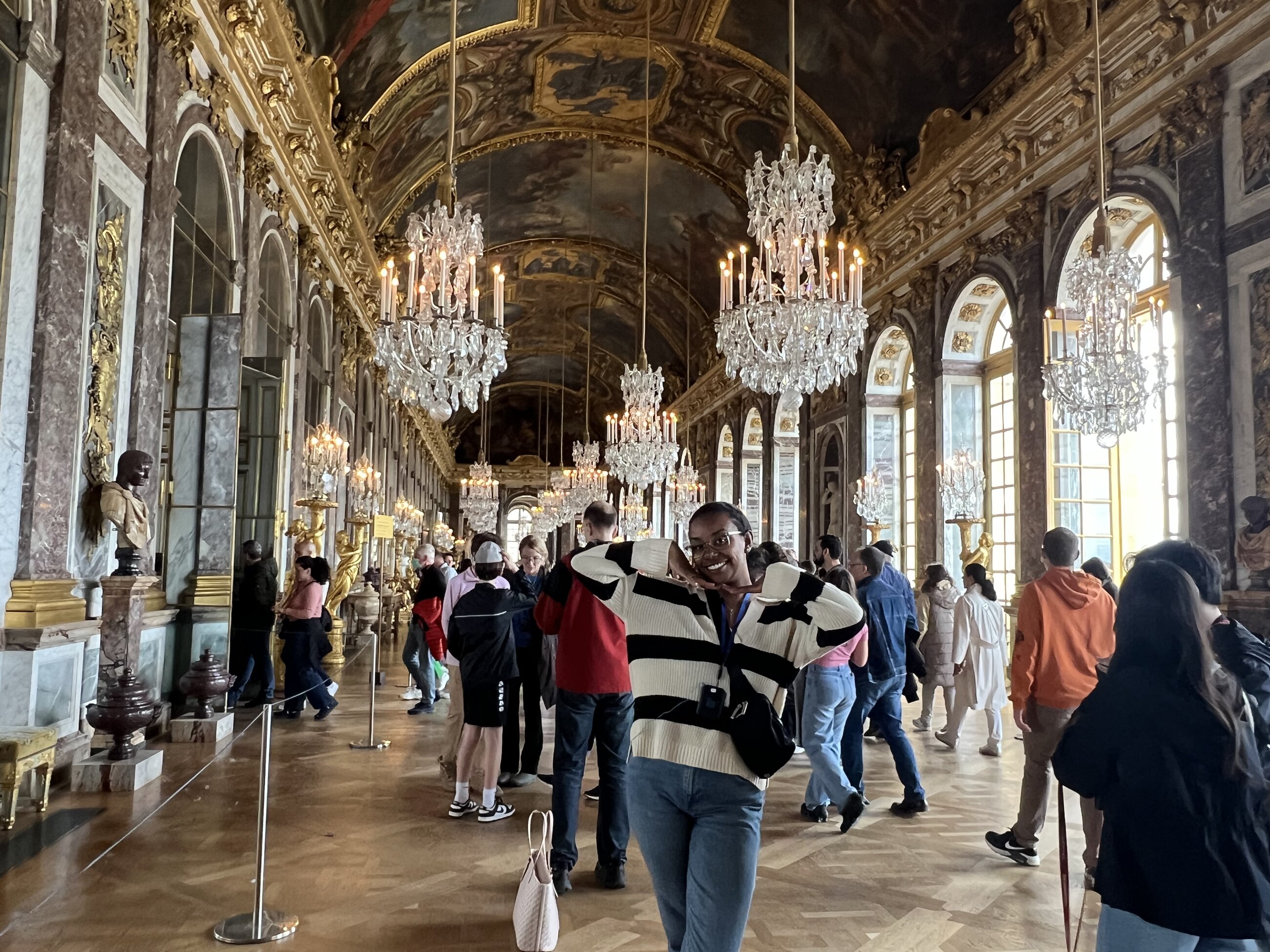 Hall of Mirrors at the Palace of Versailles