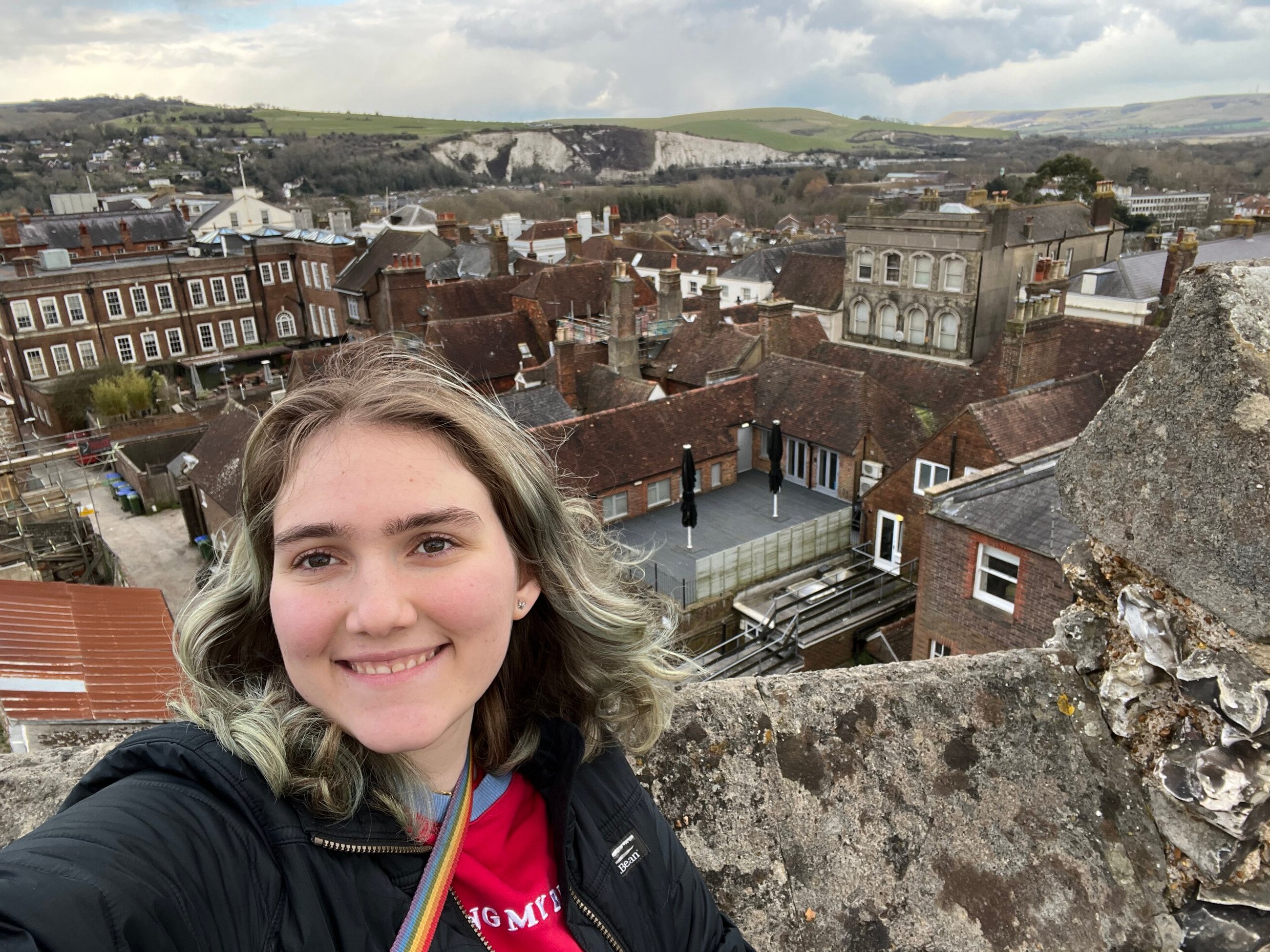 Me at Lewes Castle
