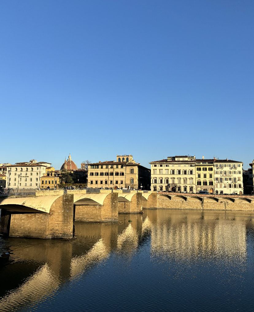 I loved seeing the Arno River each day as I headed to the CET center for class!