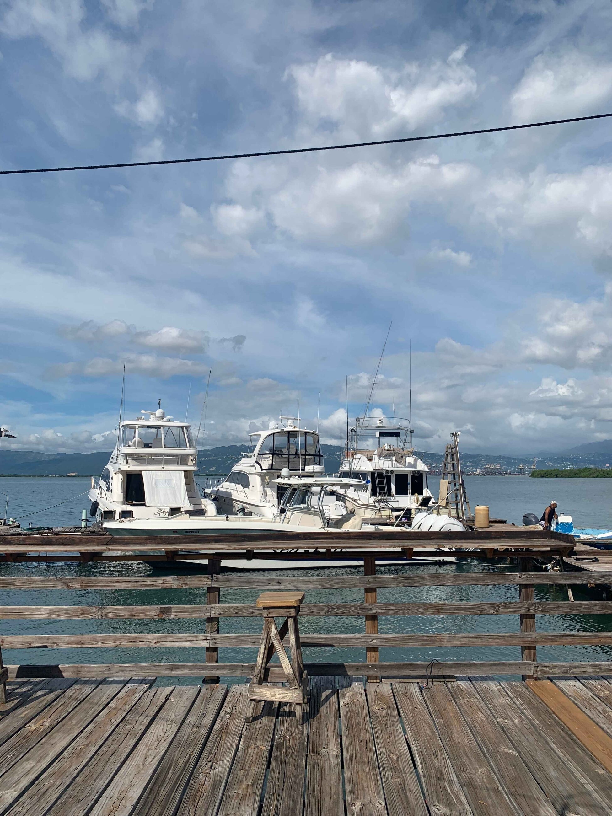Port Royal harbor in Jamaica! One of the excursions.