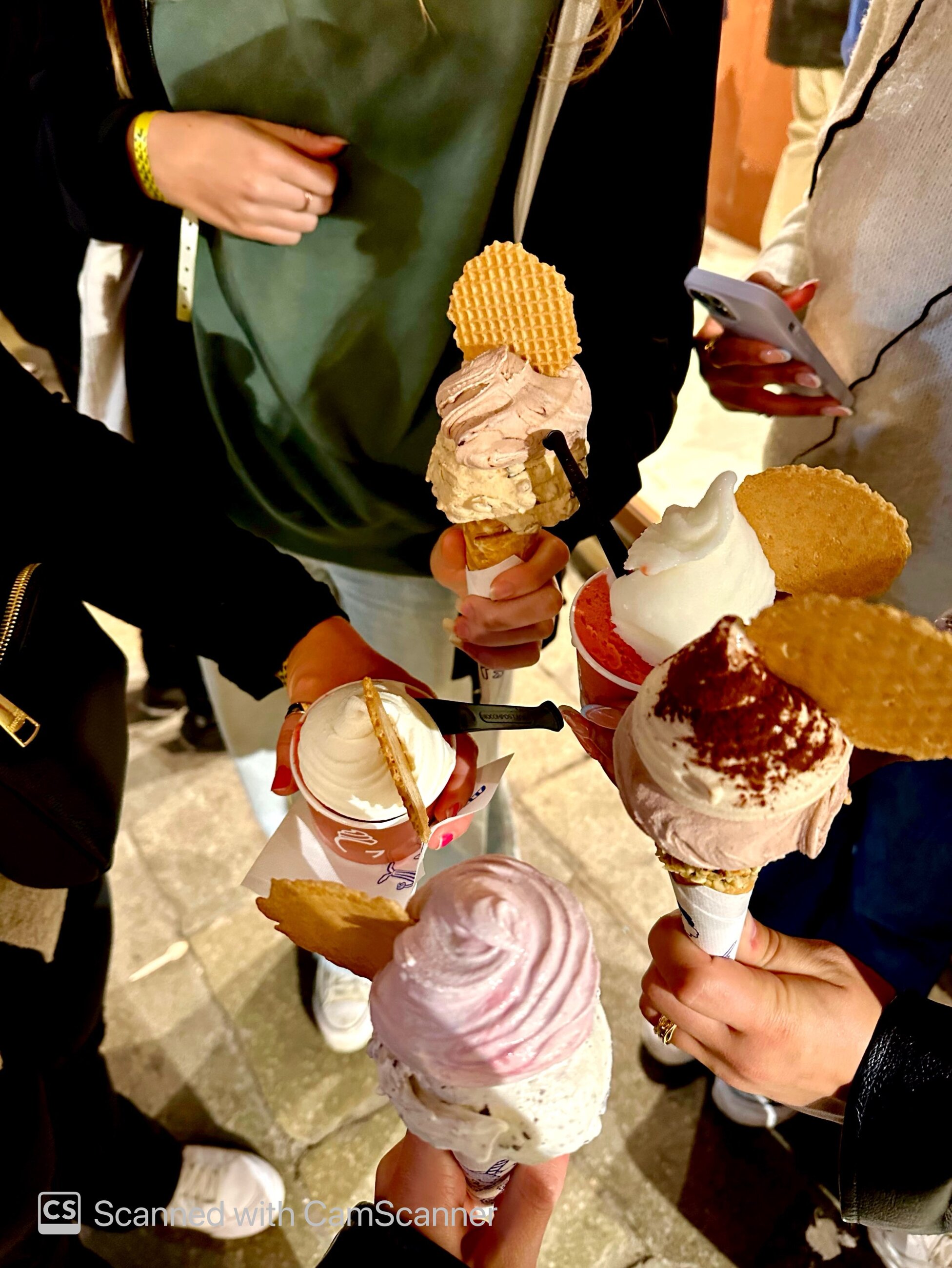 gelato with friends!