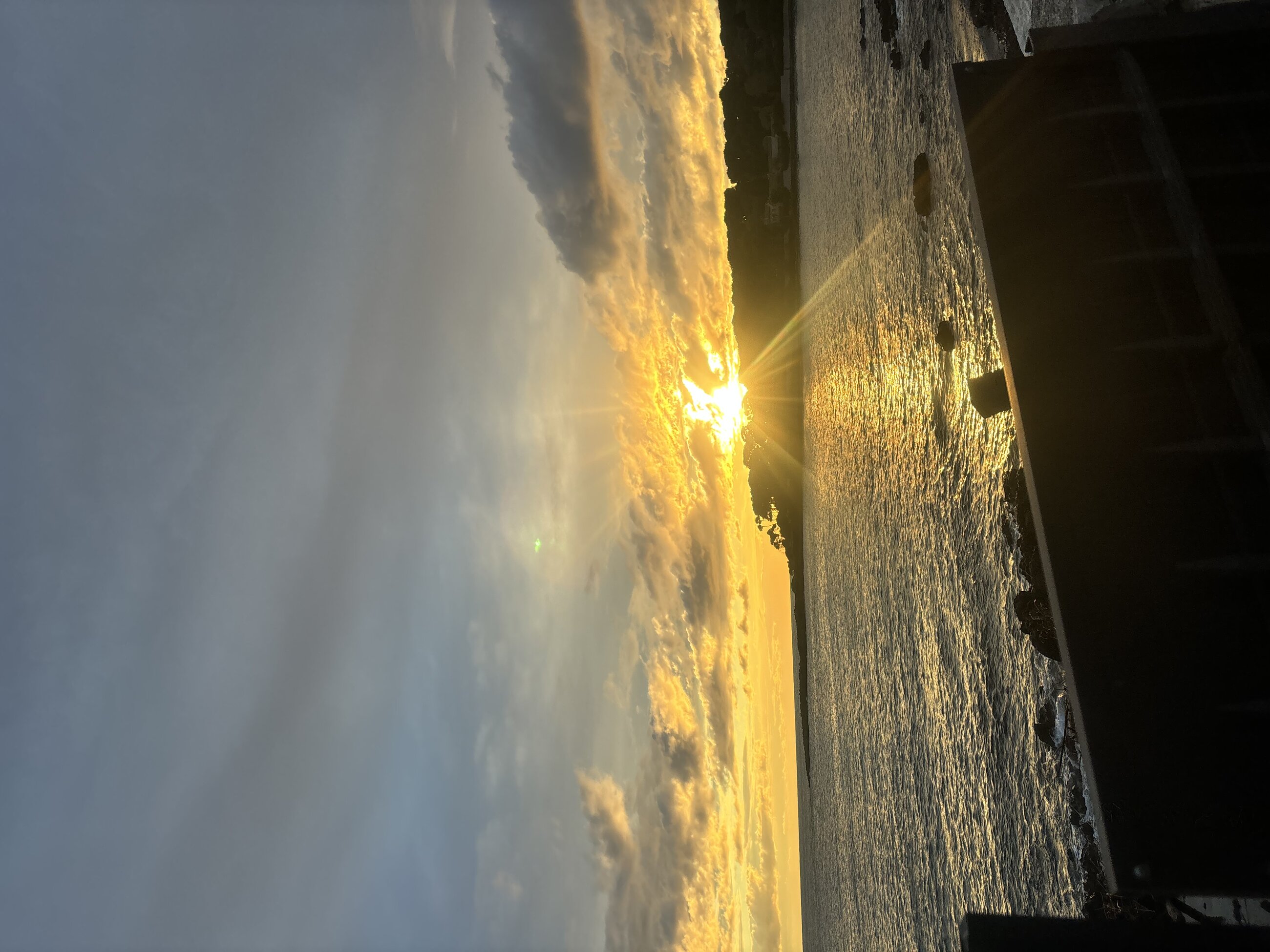 Sunrise in Antibes