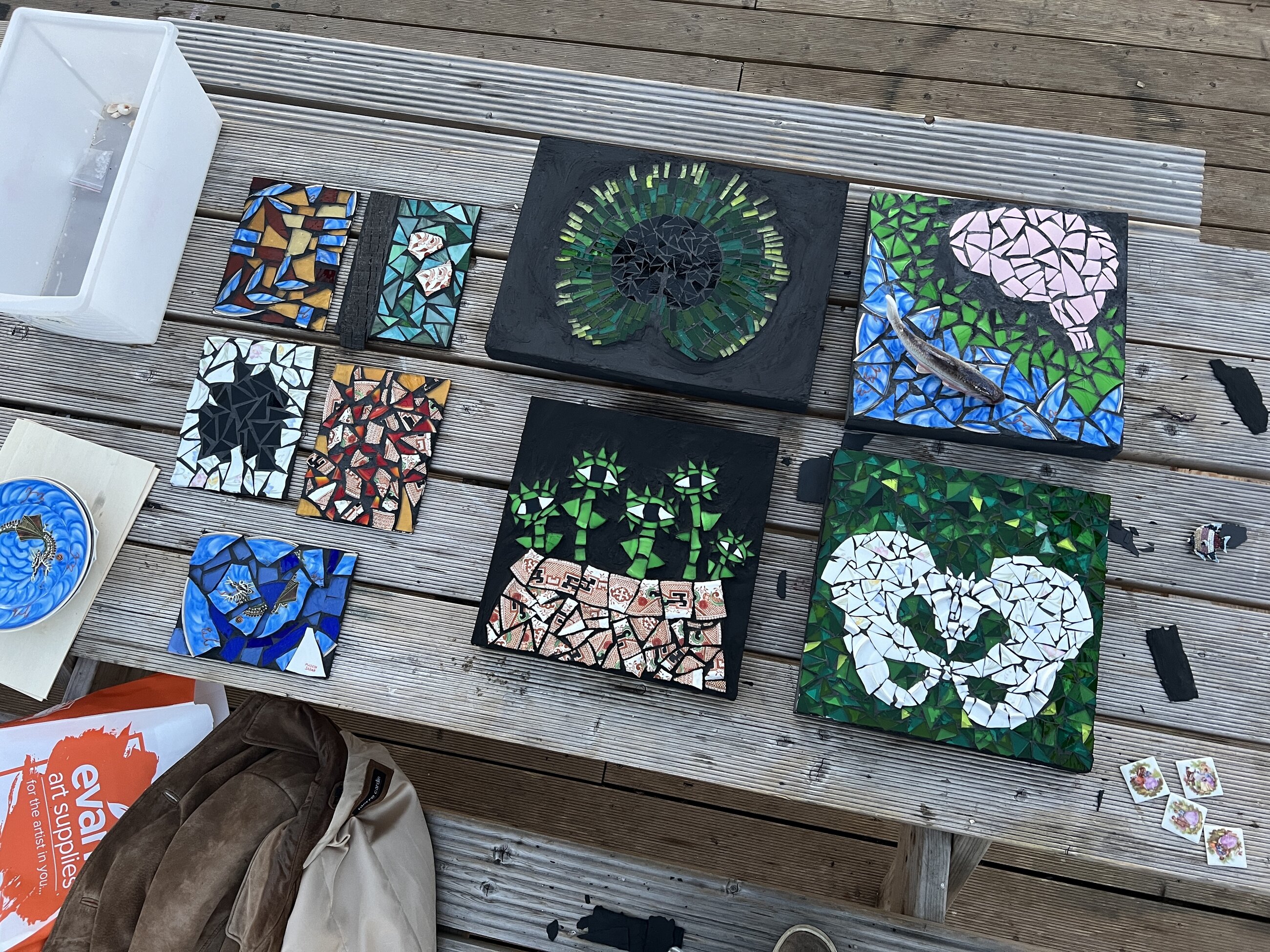 mosaic works I made