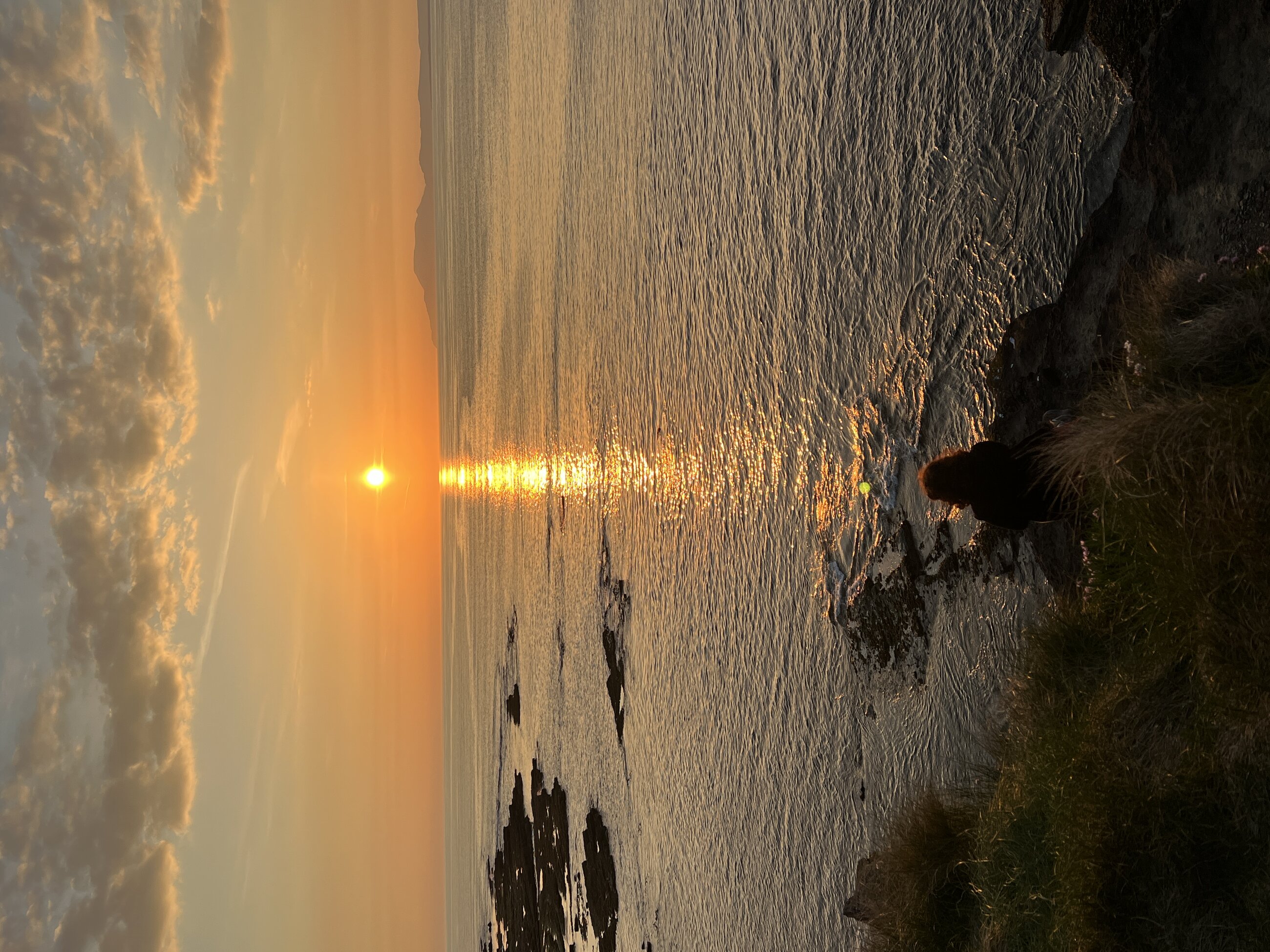 Lily on the cliffs <3