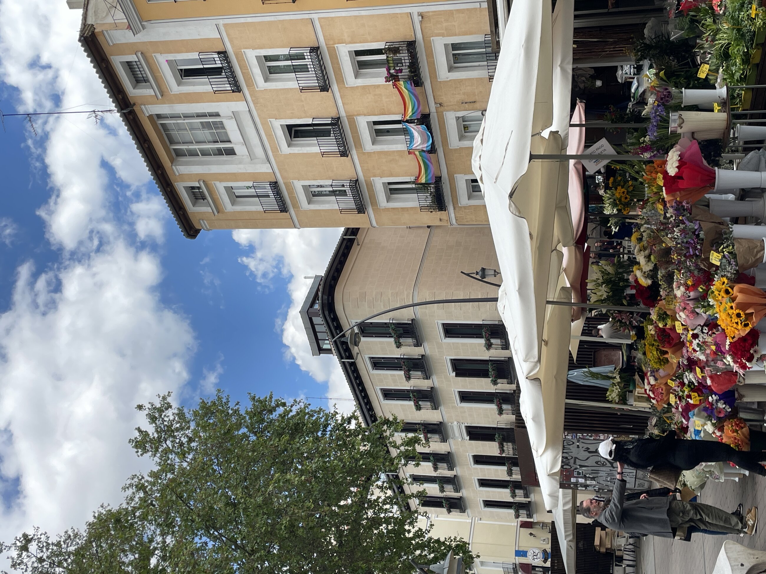Cute street south of Sol in Madrid