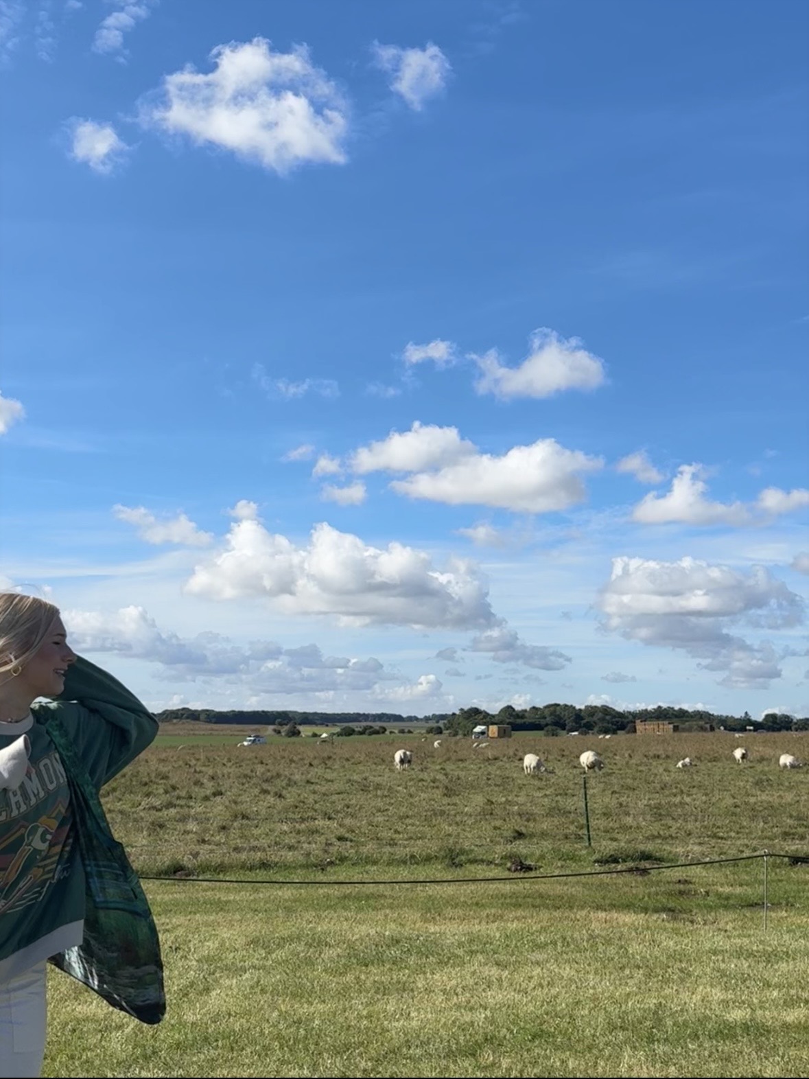 The landscape around Stonehenge 