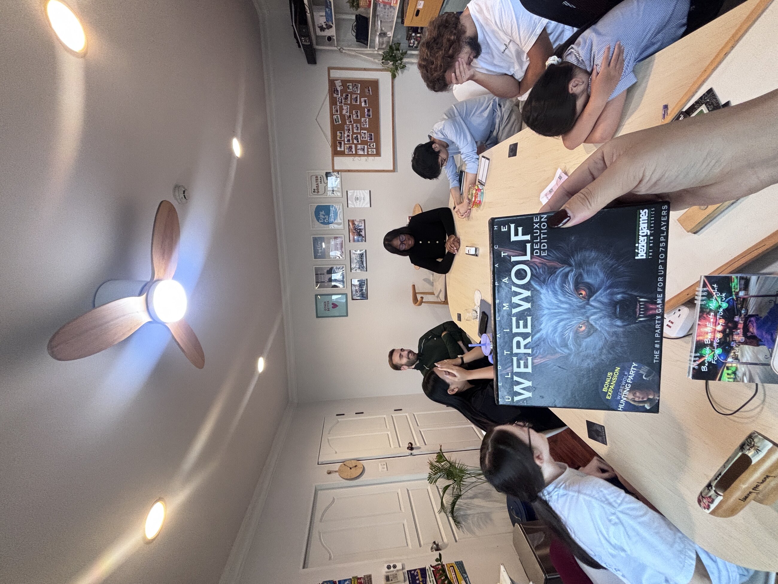 What do we do after work? Having fun by playing Werewolf!