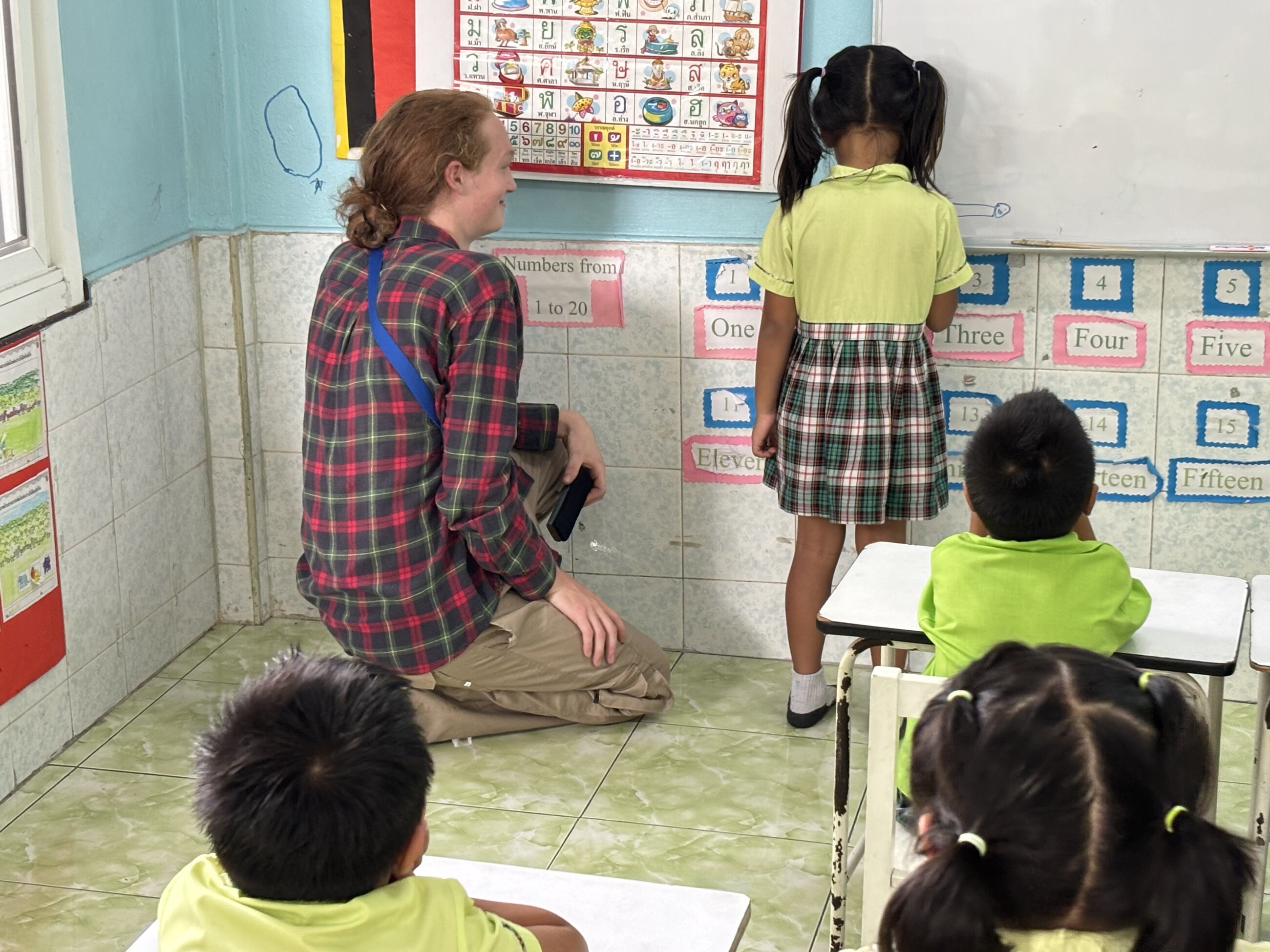 Providing encouragement and student guidance