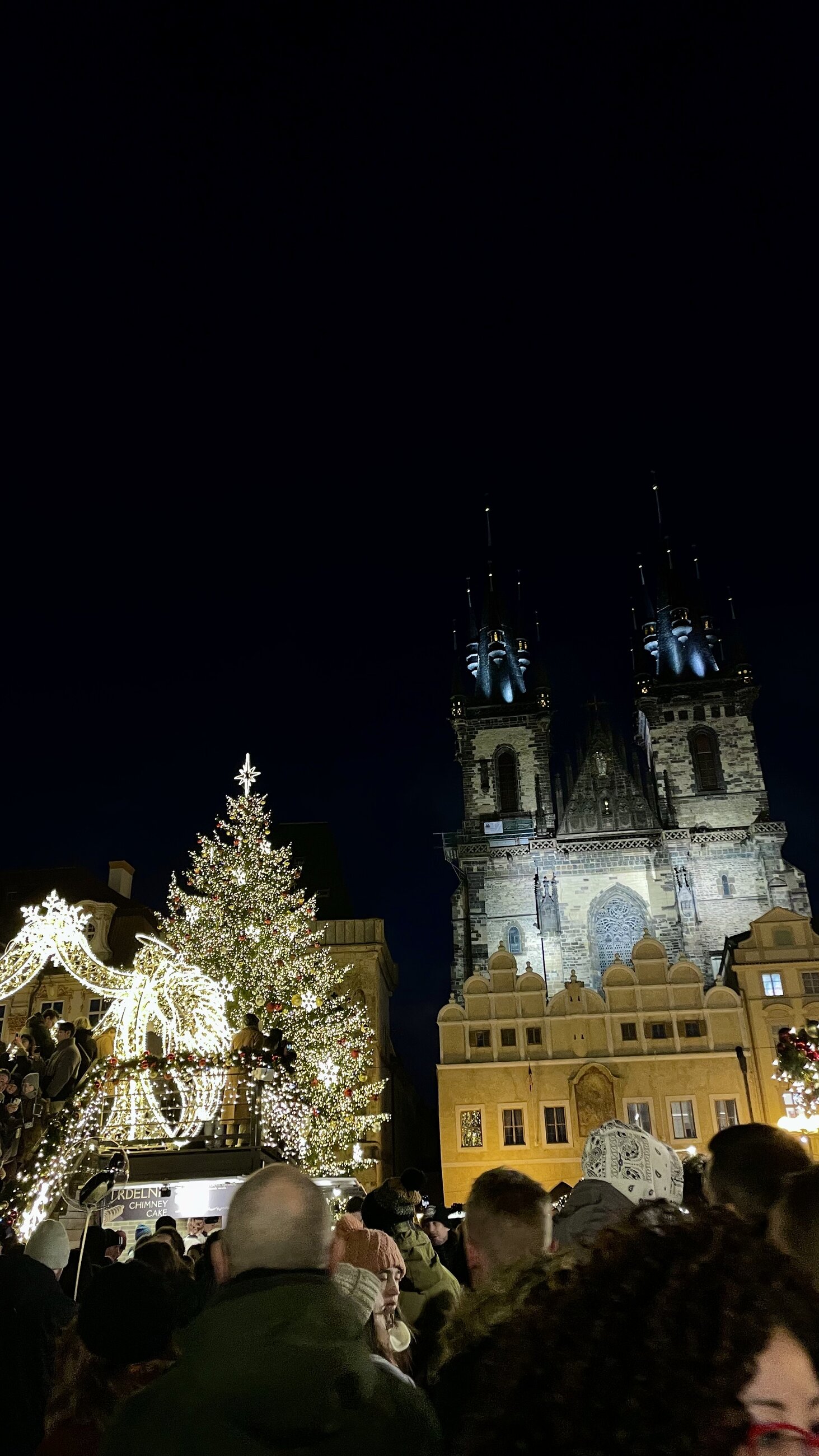 Christmas Market in Prague's Oldest Square