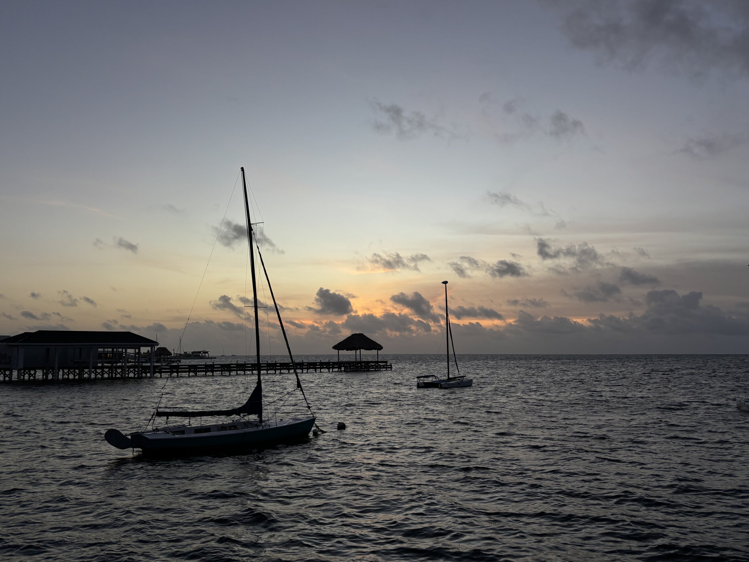 Sunrise in Belize