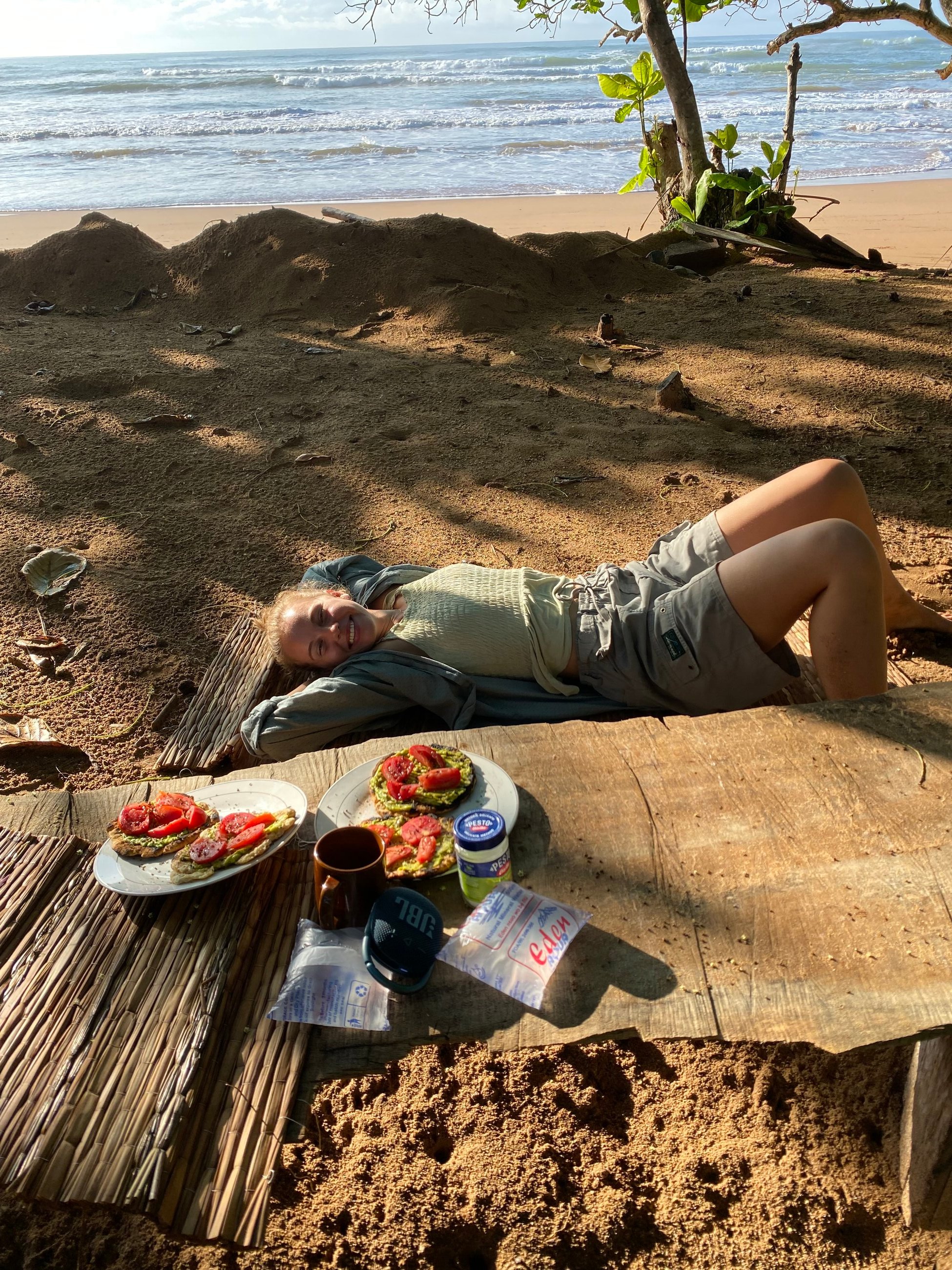 Breakfast in paradise