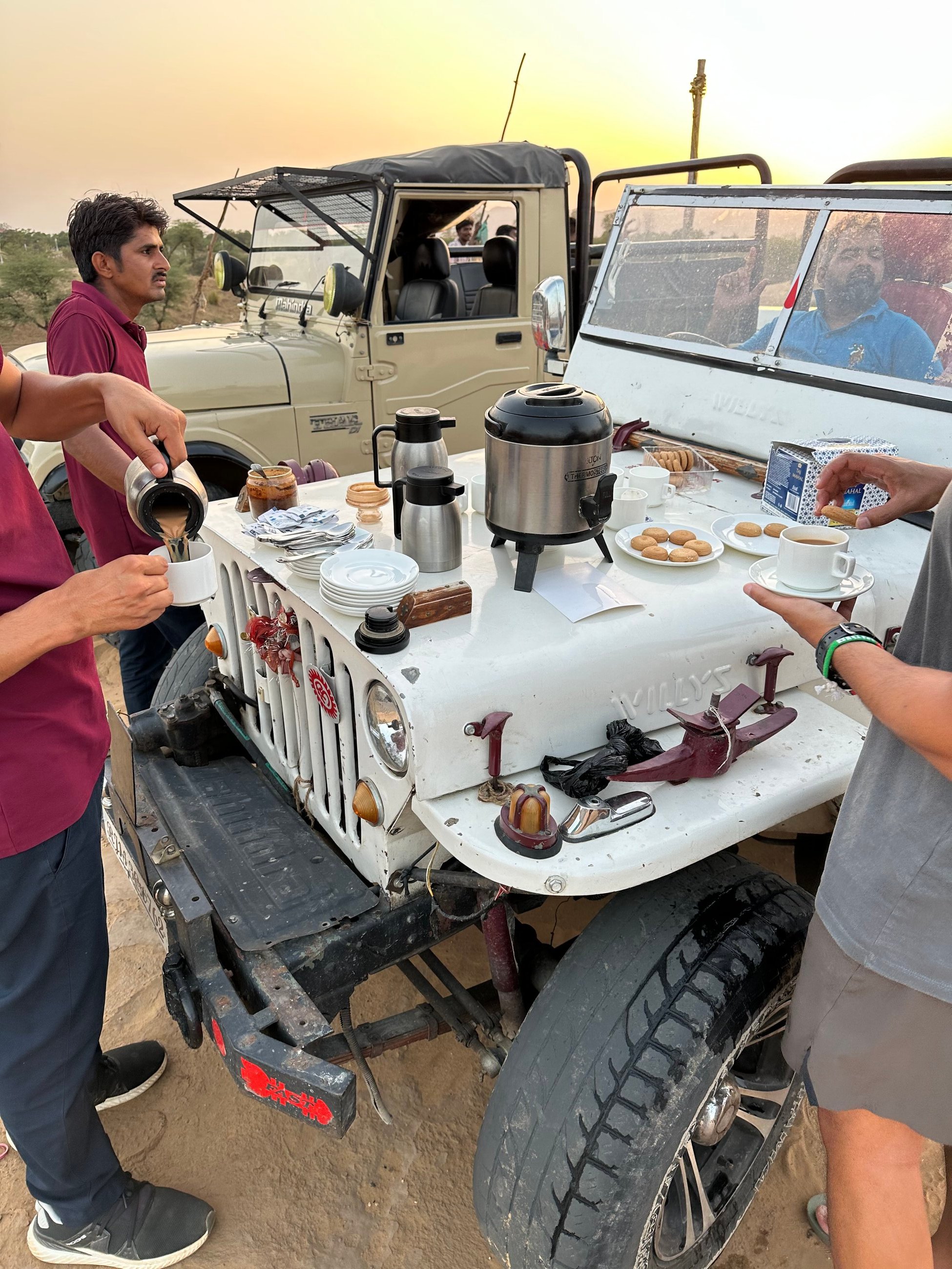 Chai in the desert