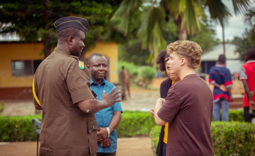Meeting the local police