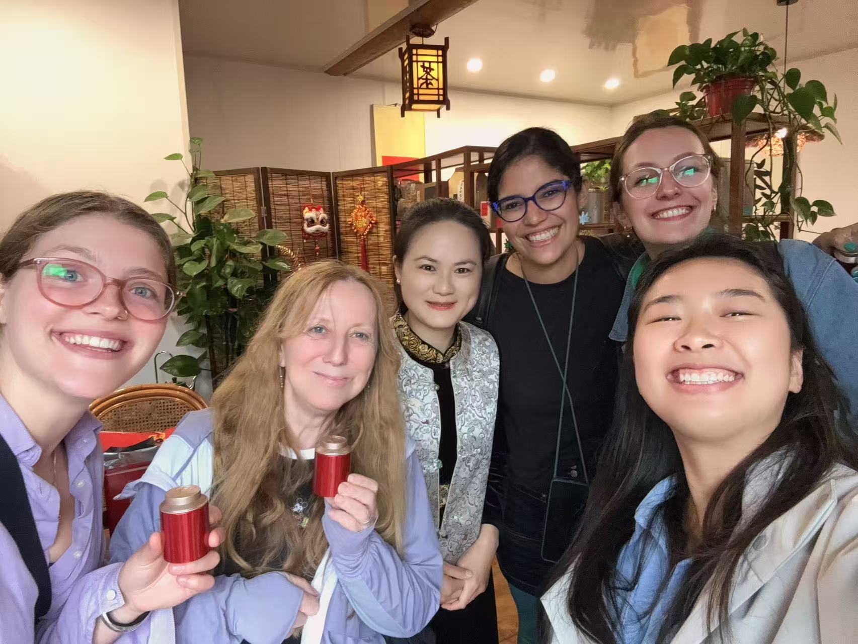 Tea ceremony crew