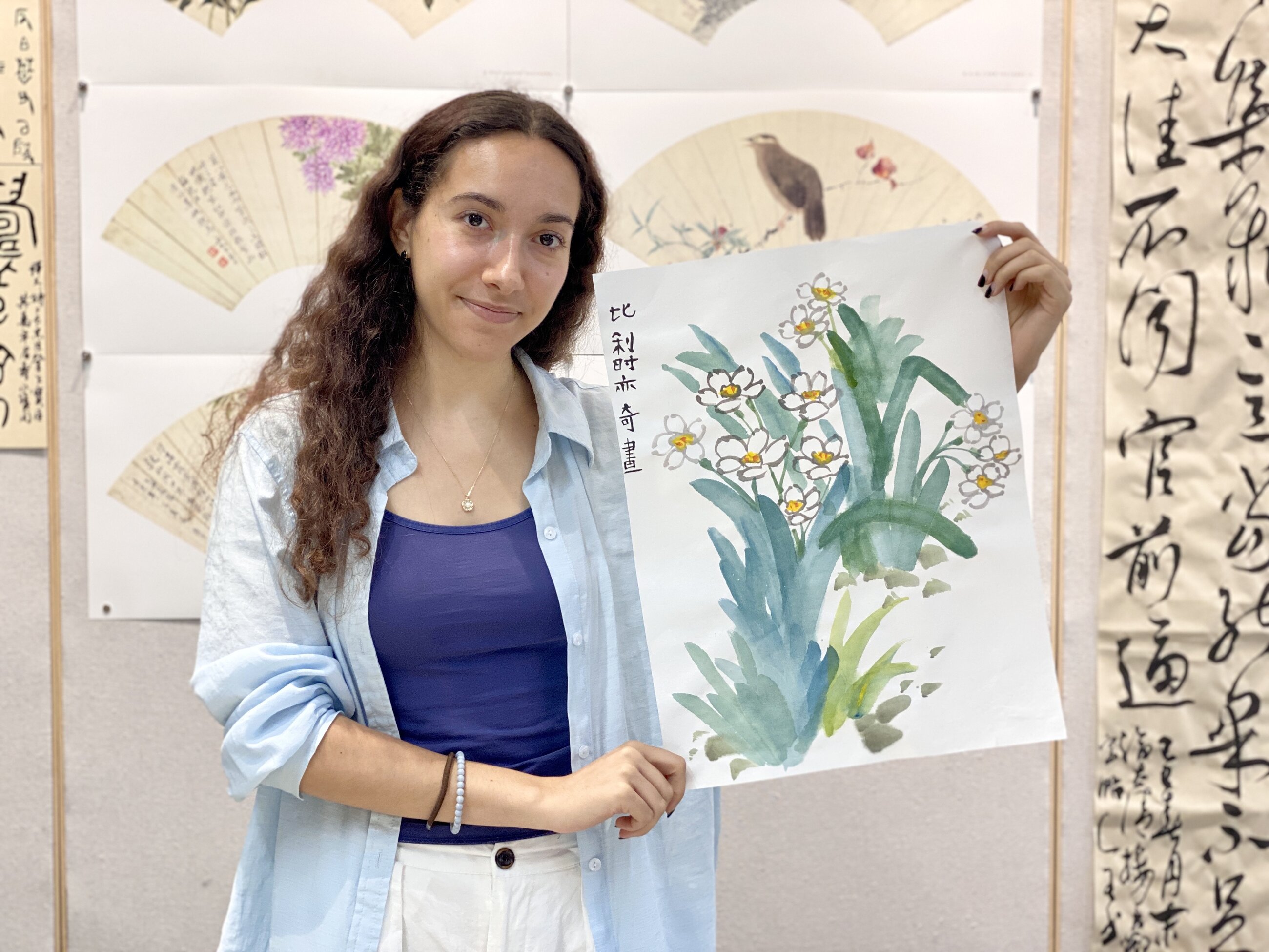 Chinese painting class