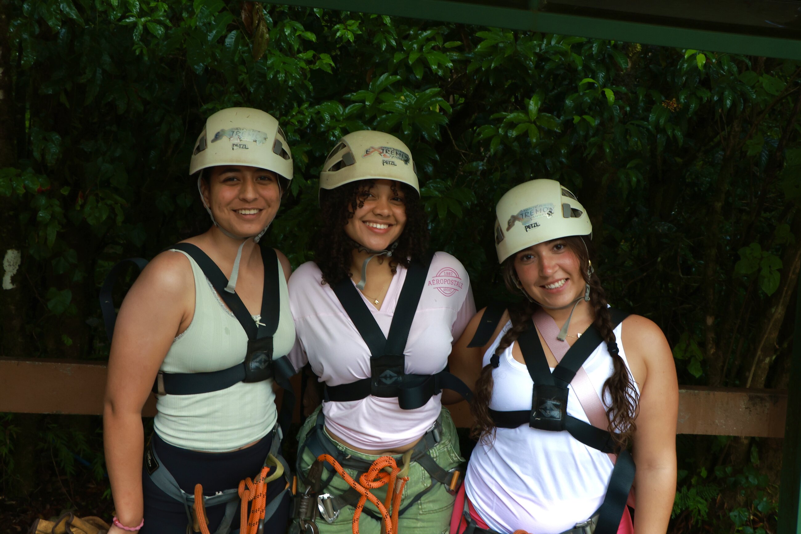 Zip lining!
