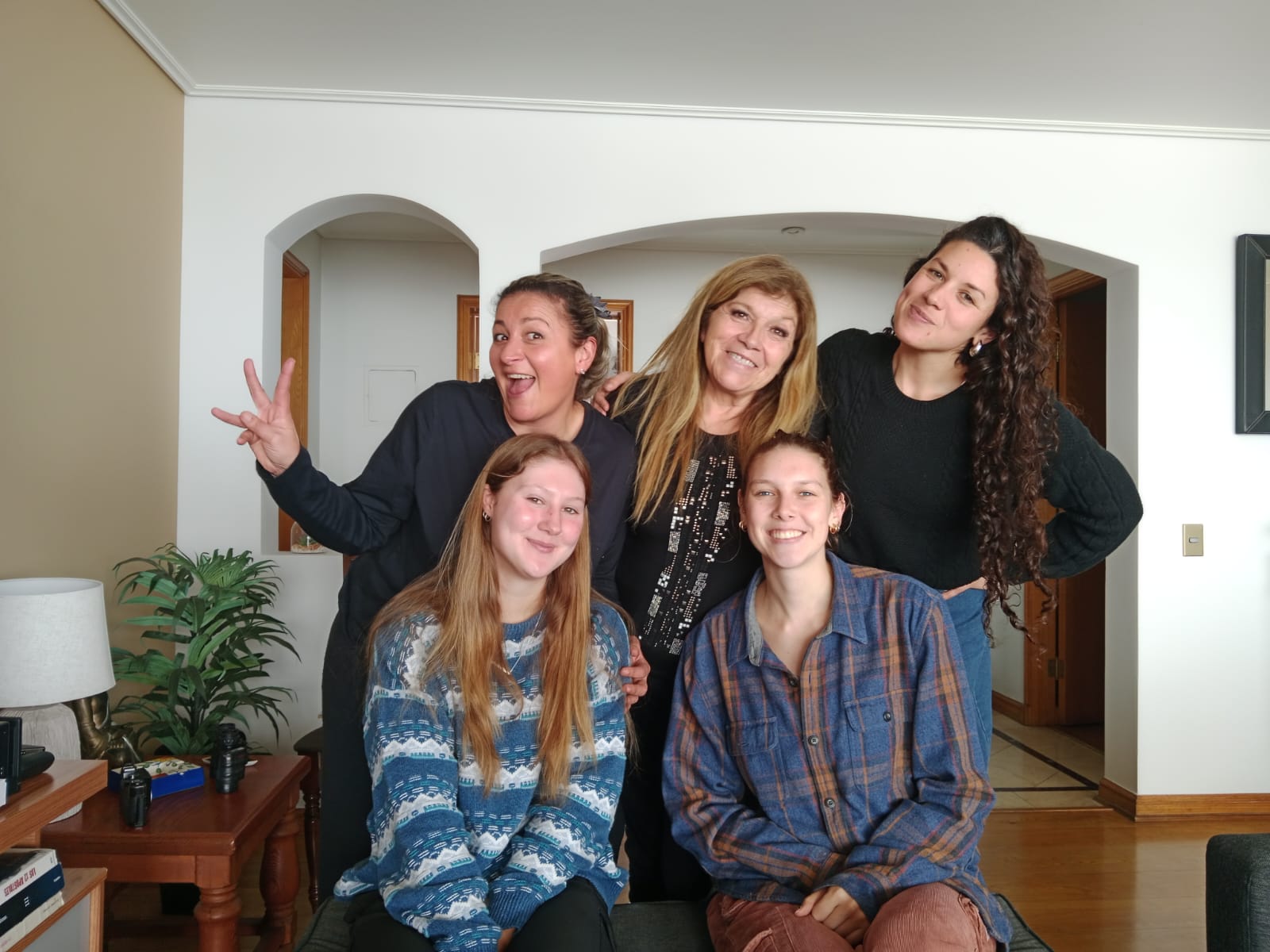 Me and my extended host family