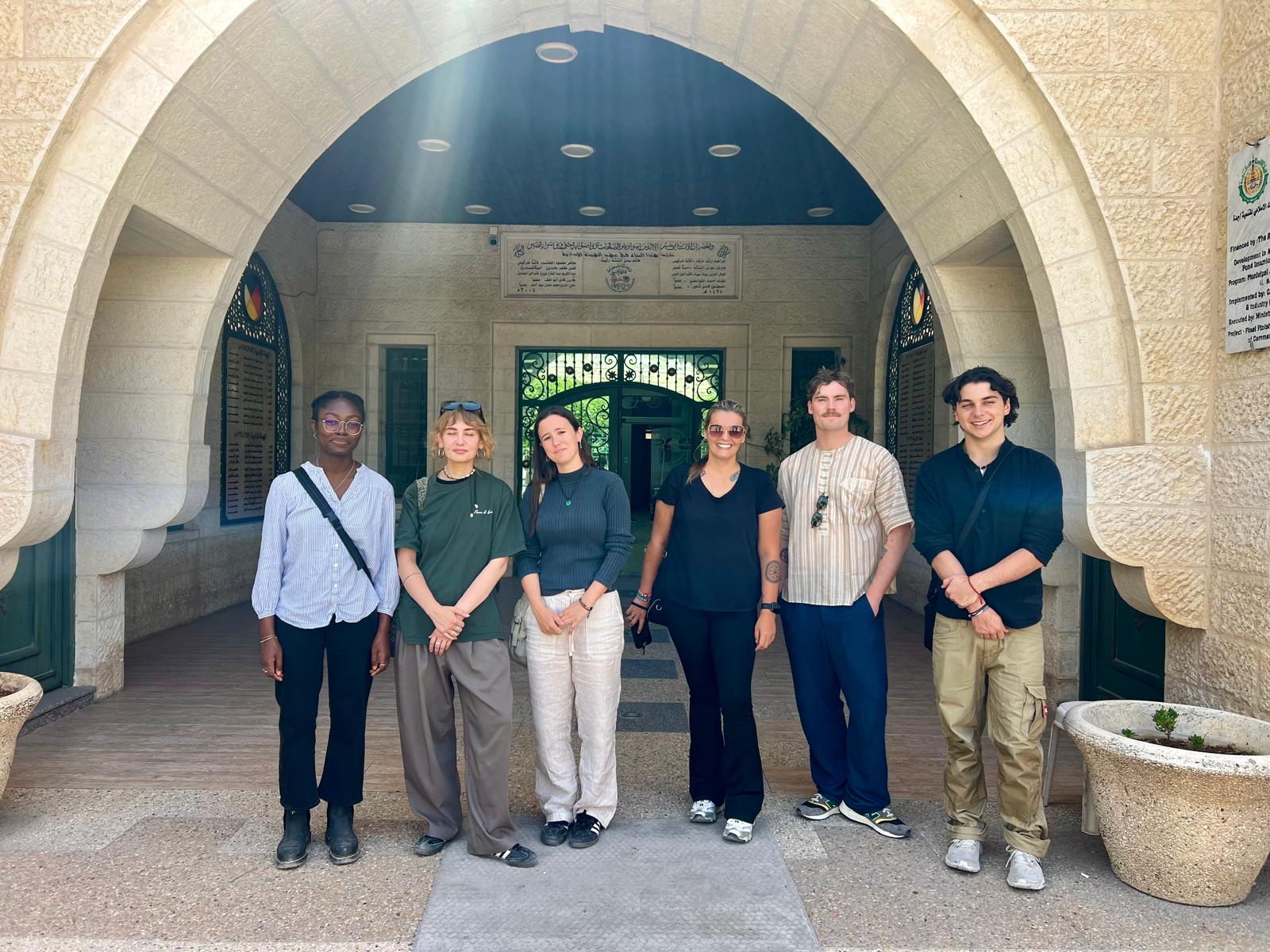 Group photo at the Hebron Chamber of Commerce