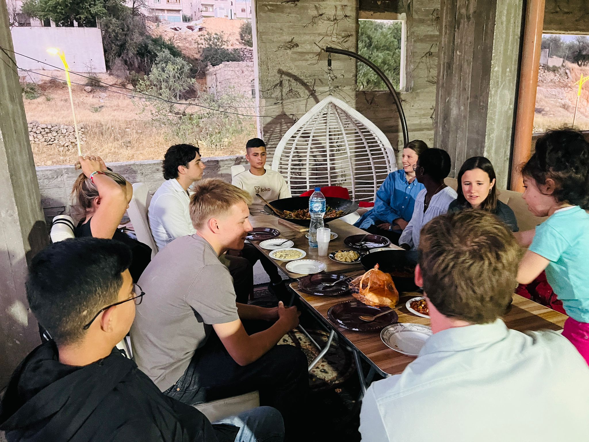 One of my favorite nights group dinner the center makes you feel like part of the family!