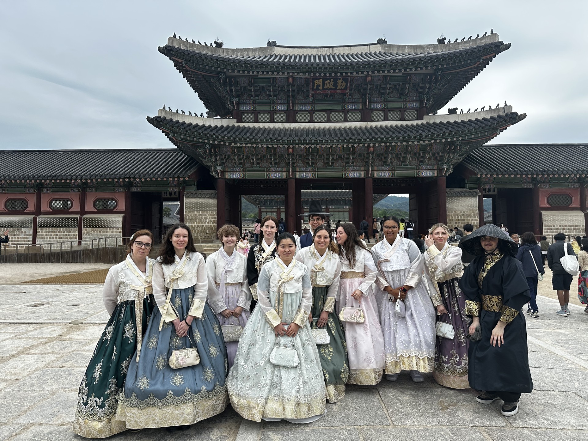 Hanbok at the Palace
