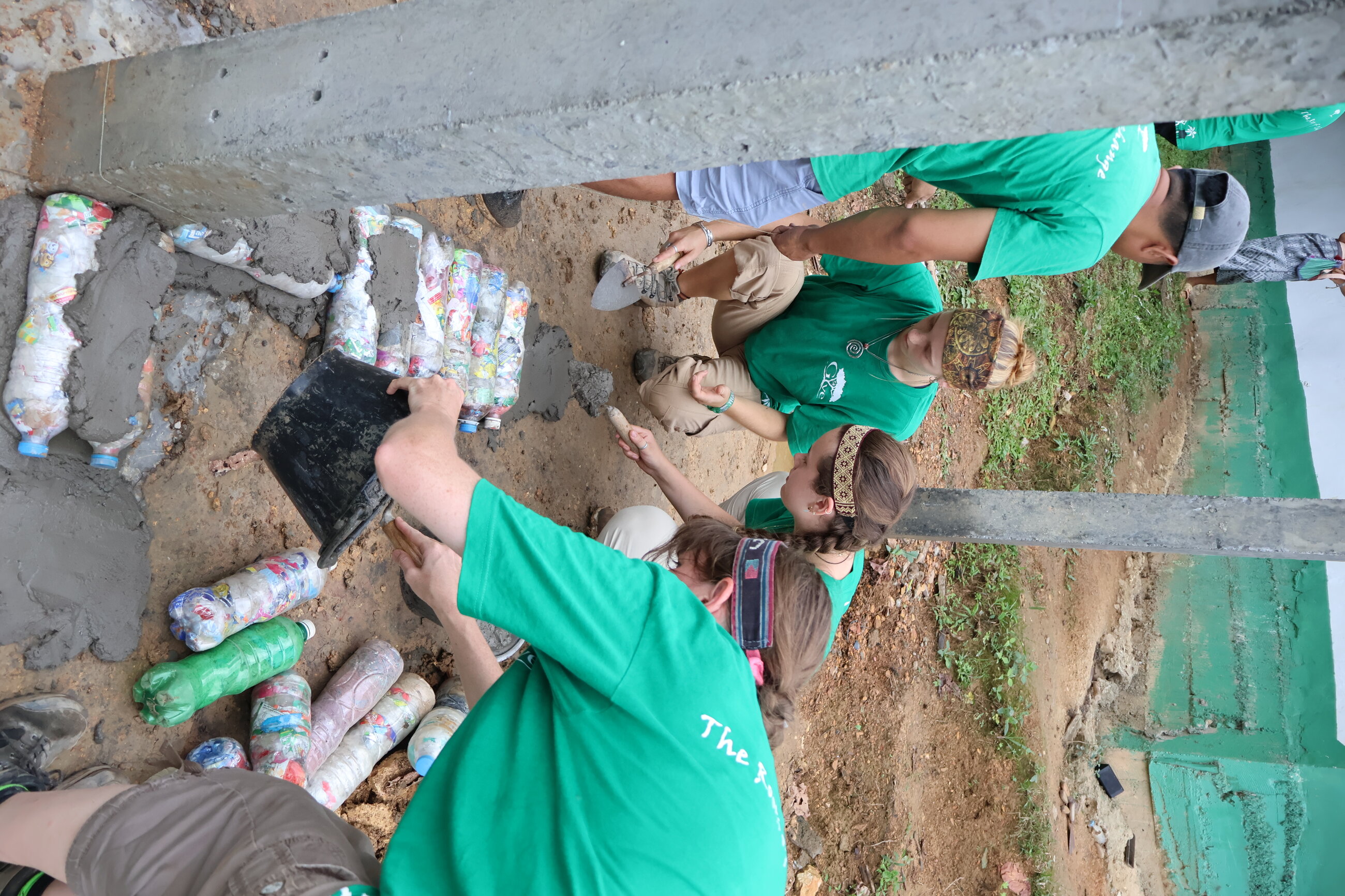 Building the foundation for the new school kitchen