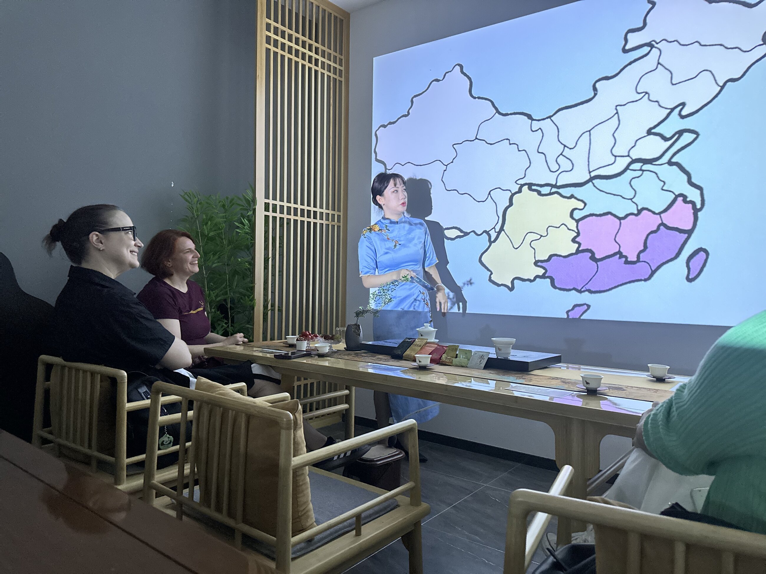 Tea event in Chengdu