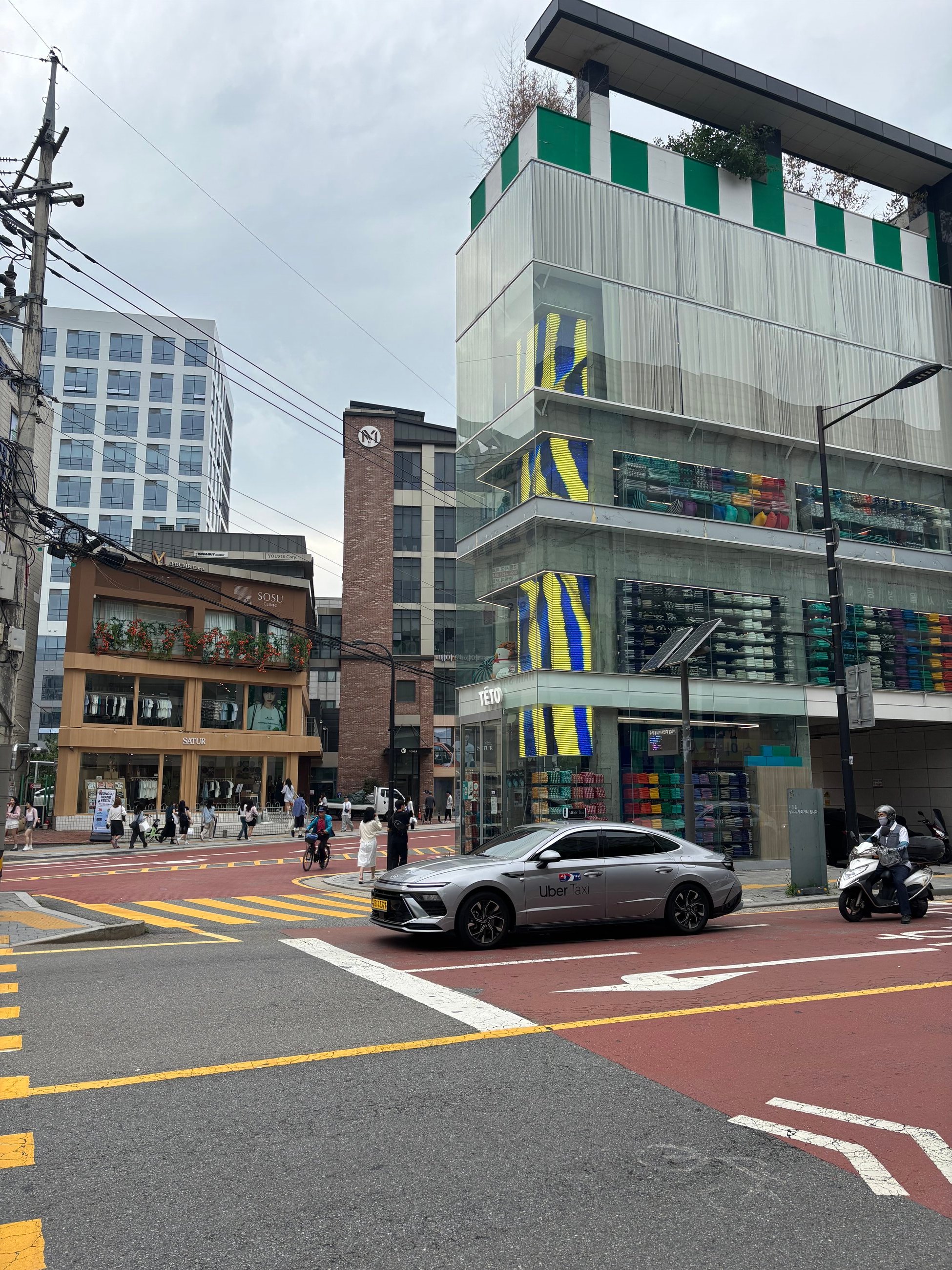 The streets of Seongsu-dong, Seoul