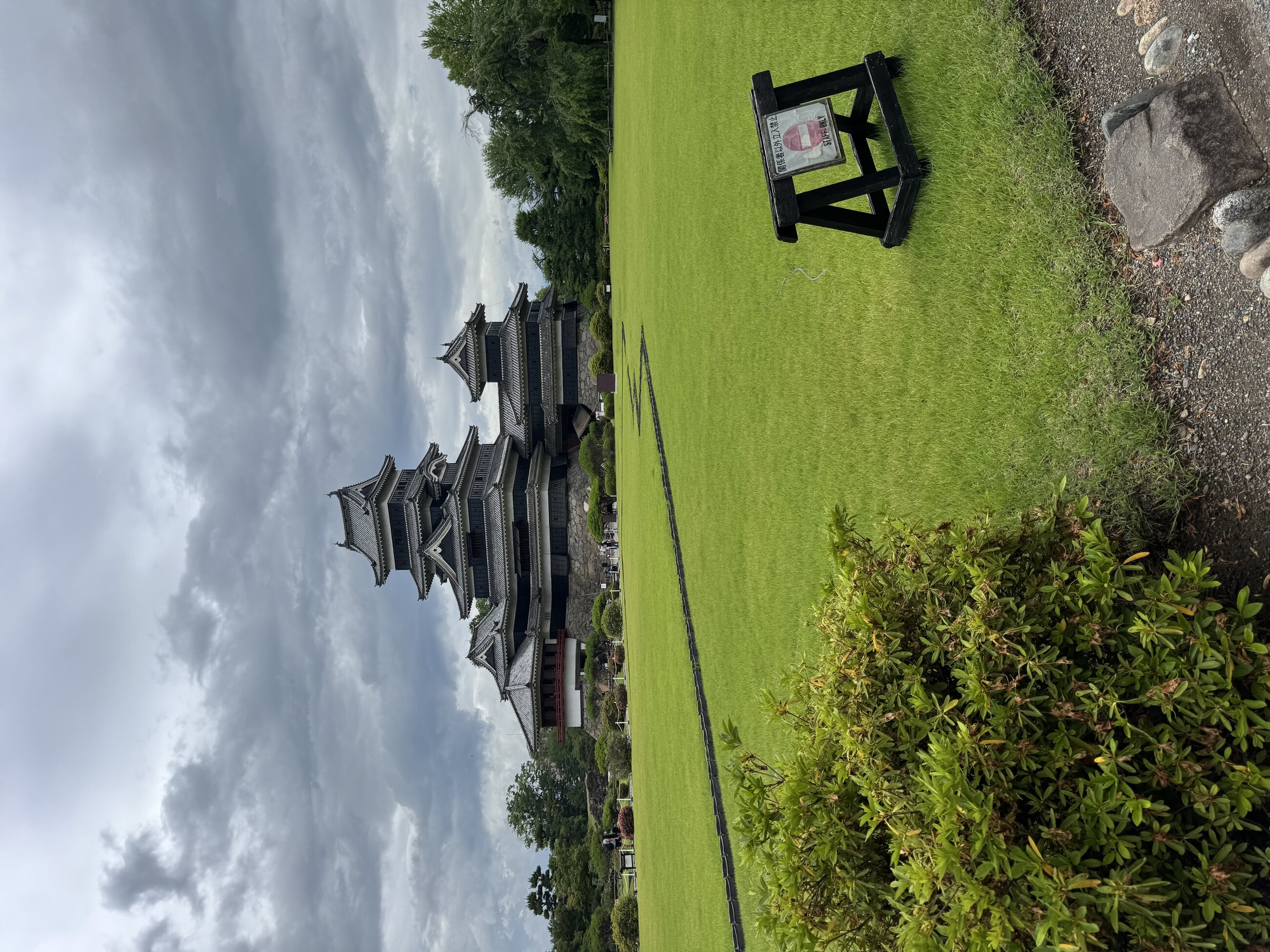 Ancient Japanese castle