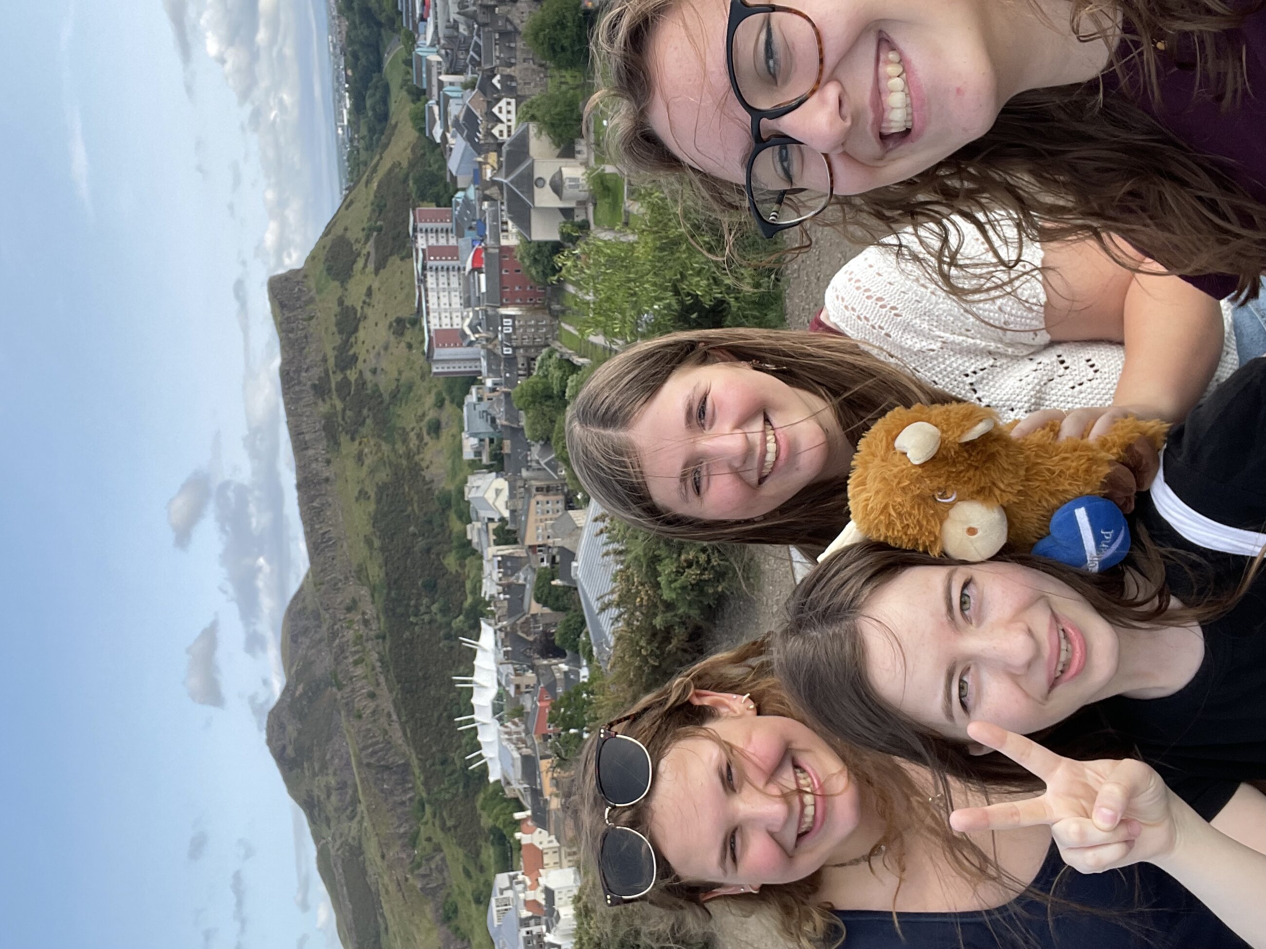 Selfie with our mascot, Arnold Palmer!