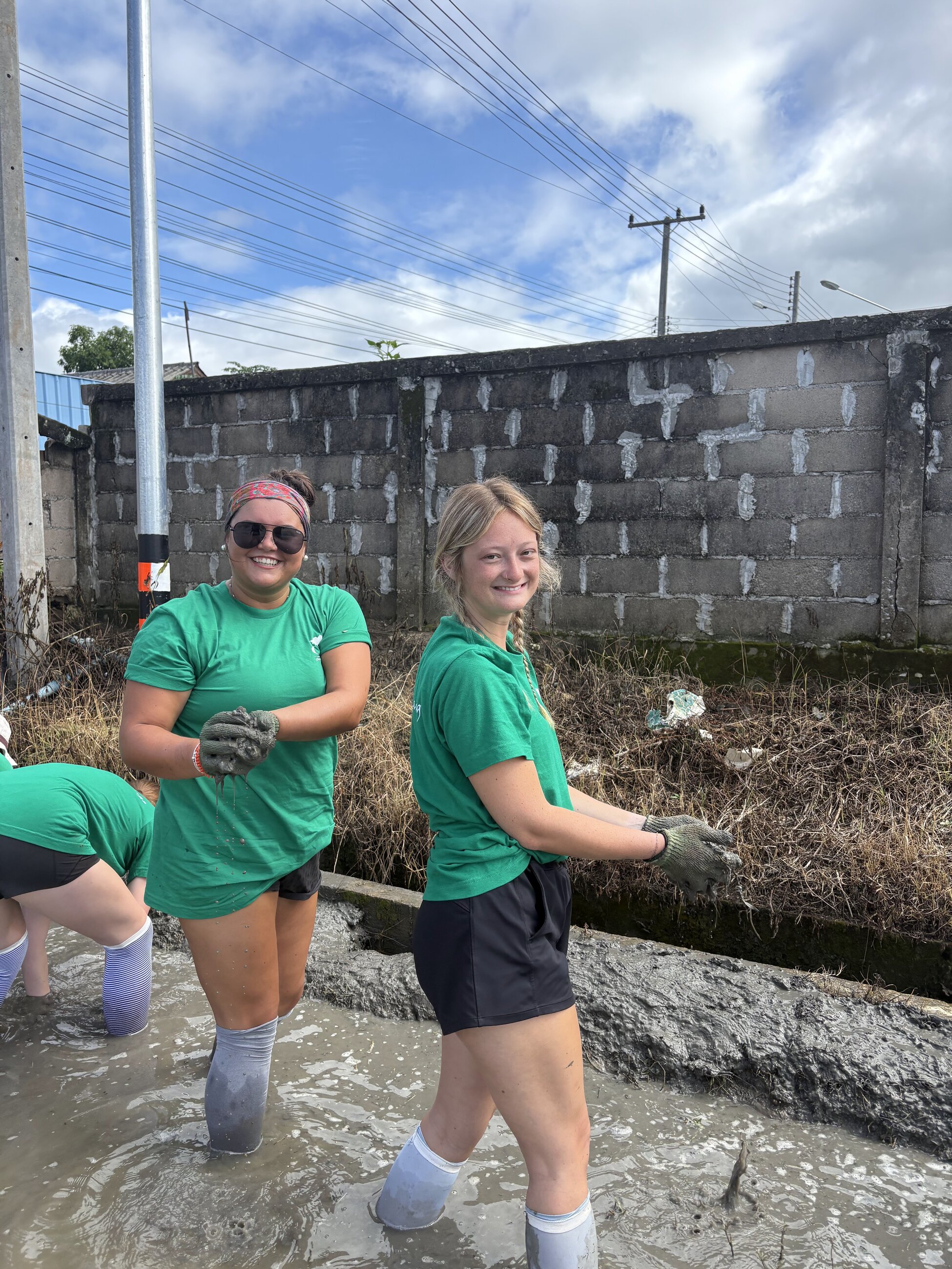 Rice field fun!!!