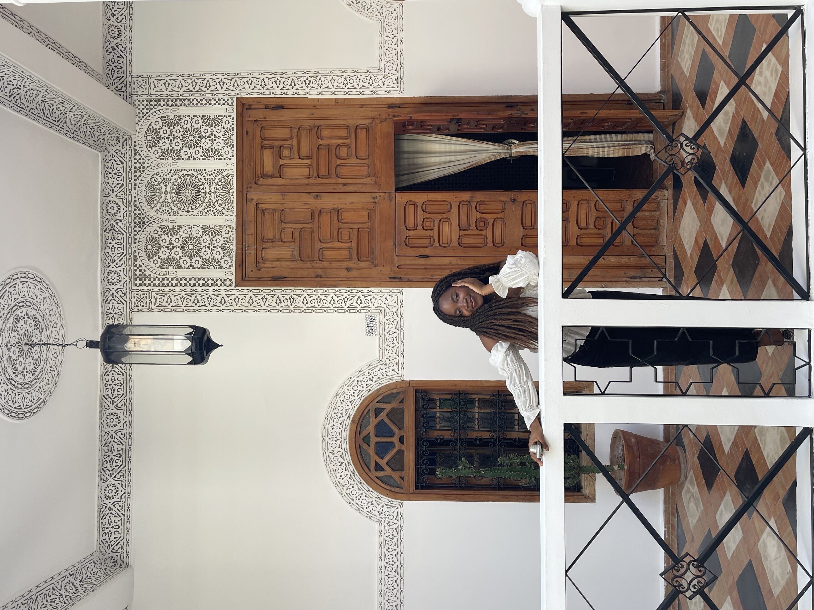 we stayed in a RIAD(traditional Moroccan hotel)