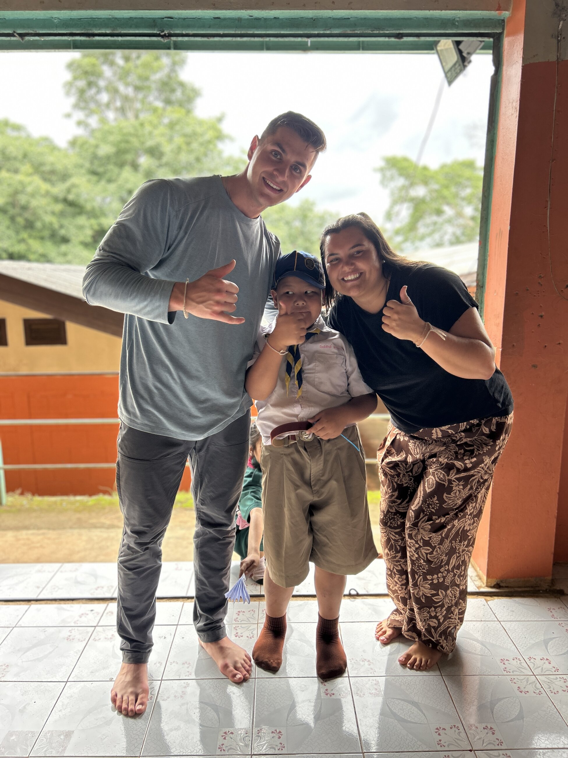 Thumbs up for a great day!