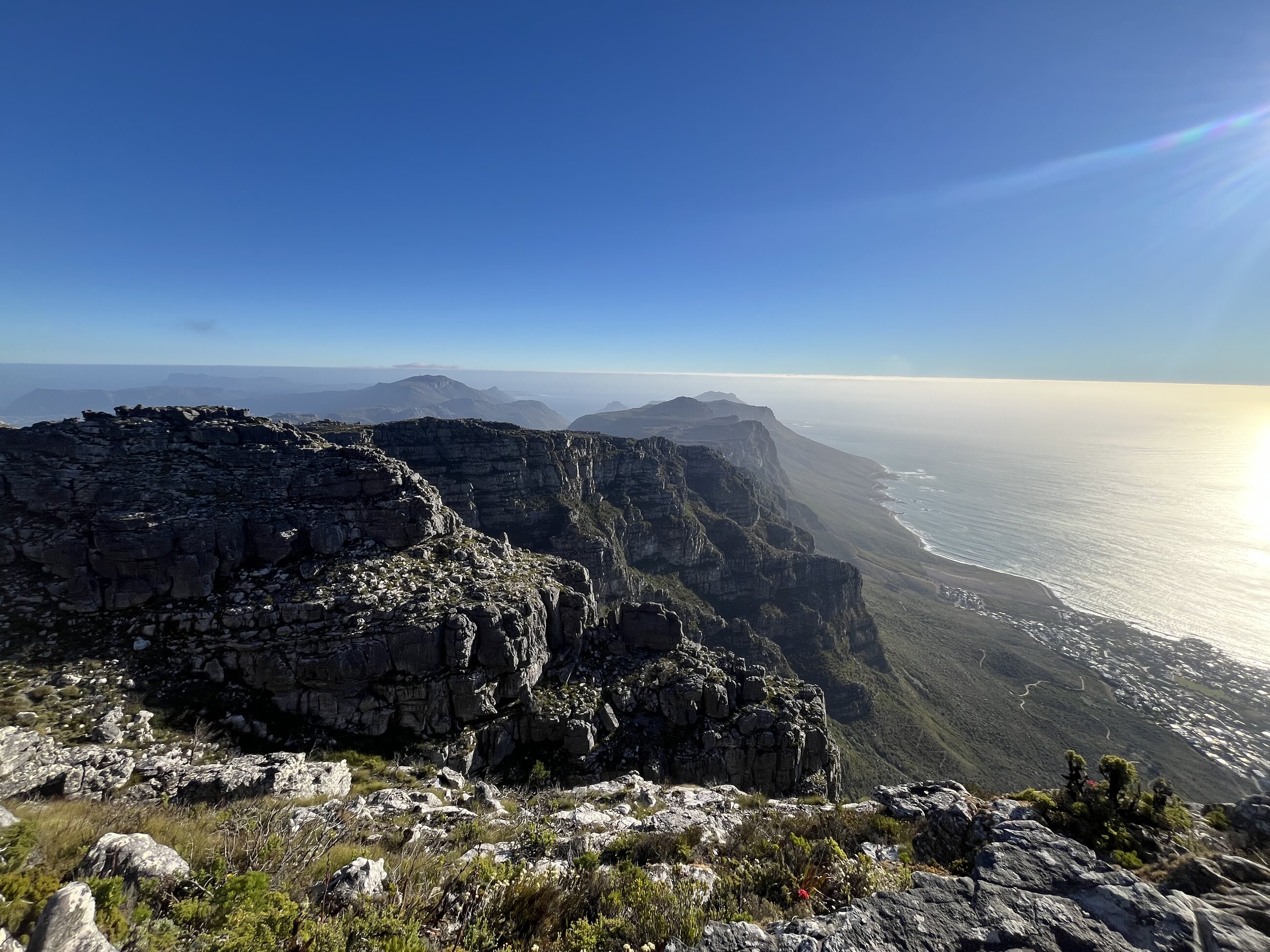 Picture from a hike to the summit of Table Mountain