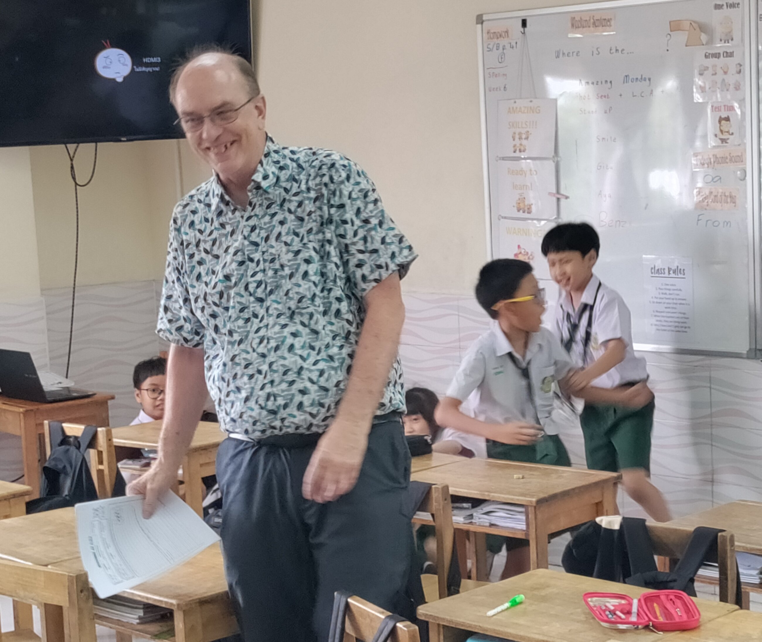 My first Observed Teaching Practice