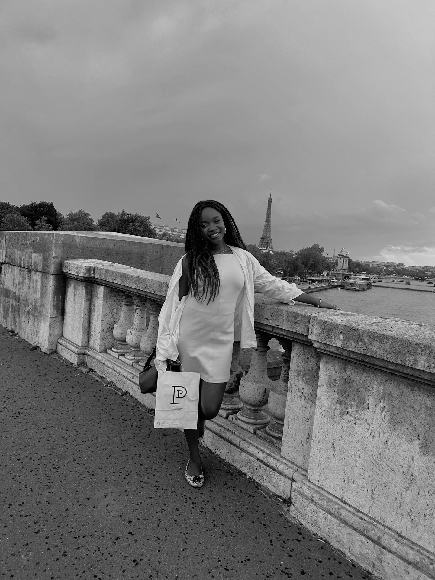 me in Paris after visiting Le Petit Palais Museum